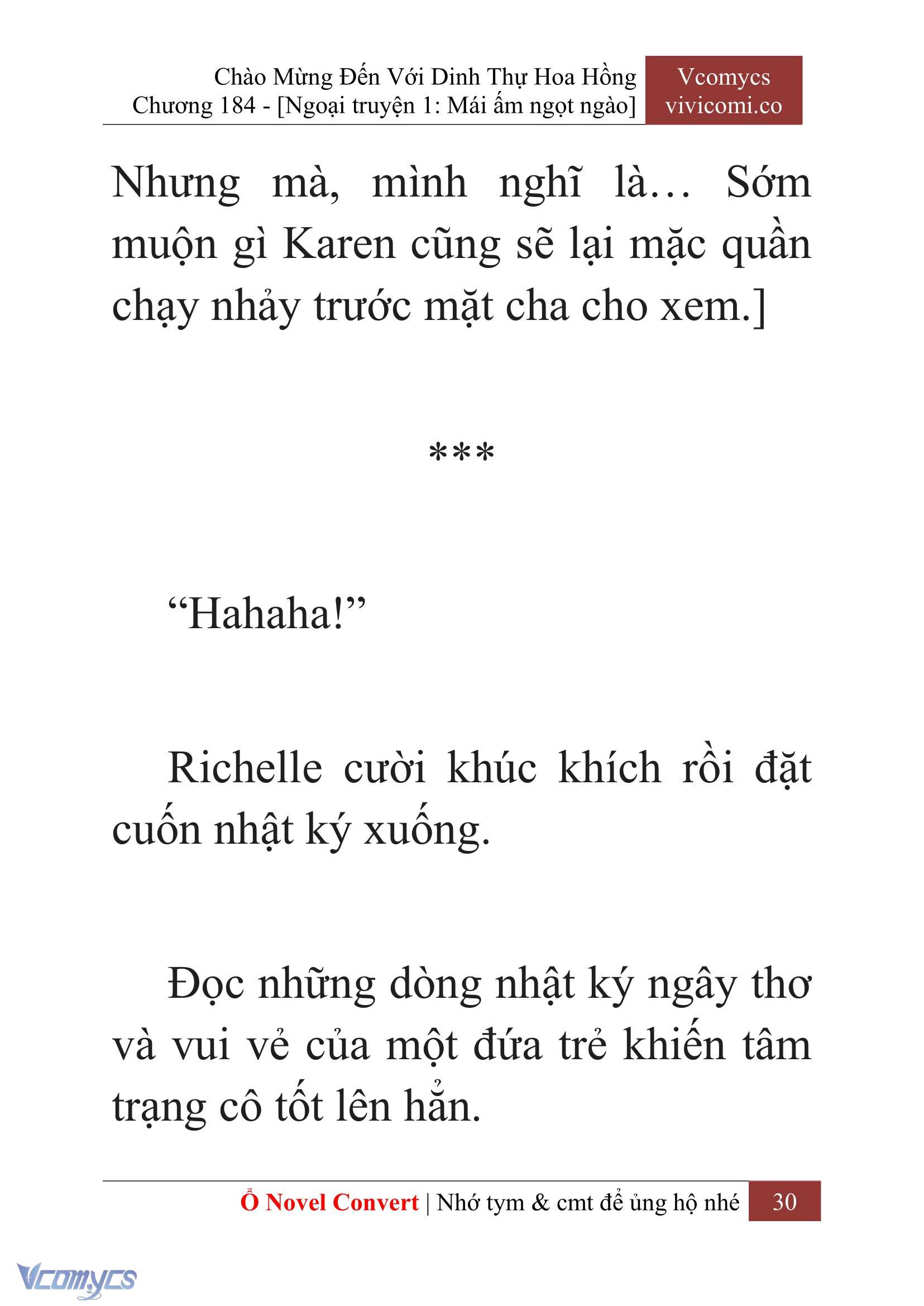 [Novel] Chào Mừng Đến Với Dinh Thự Hoa Hồng Chap 184 - Trang 2