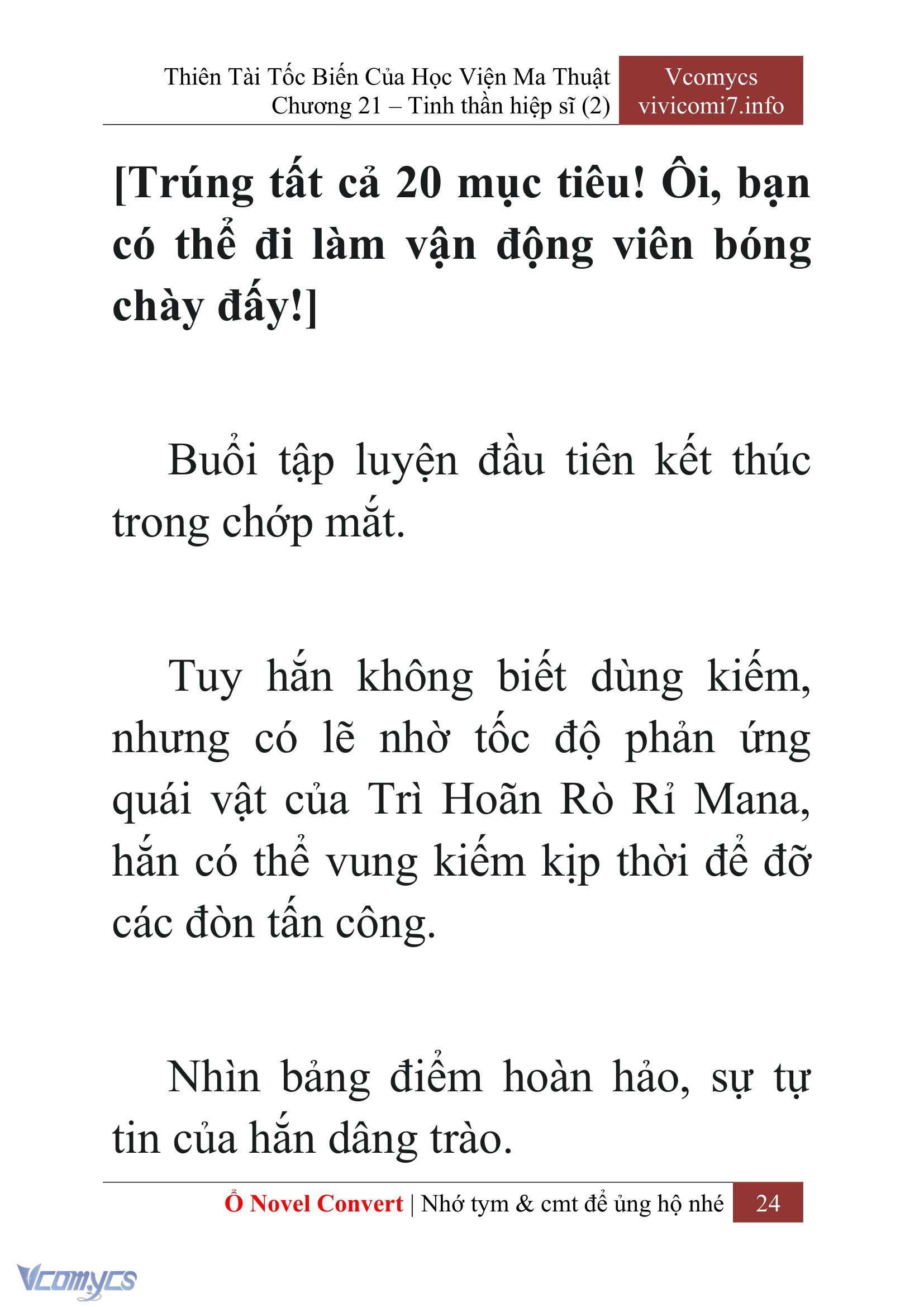 [Novel] Thiên Tài Tốc Biến Của Học Viện Ma Thuật Chap 21 - Trang 2