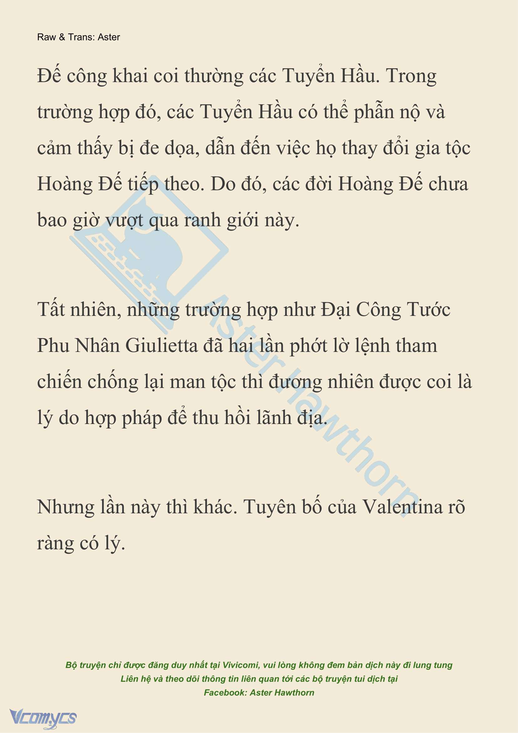 [NOVEL] Thiên Đường Của Valentina Chap 164 - Trang 2