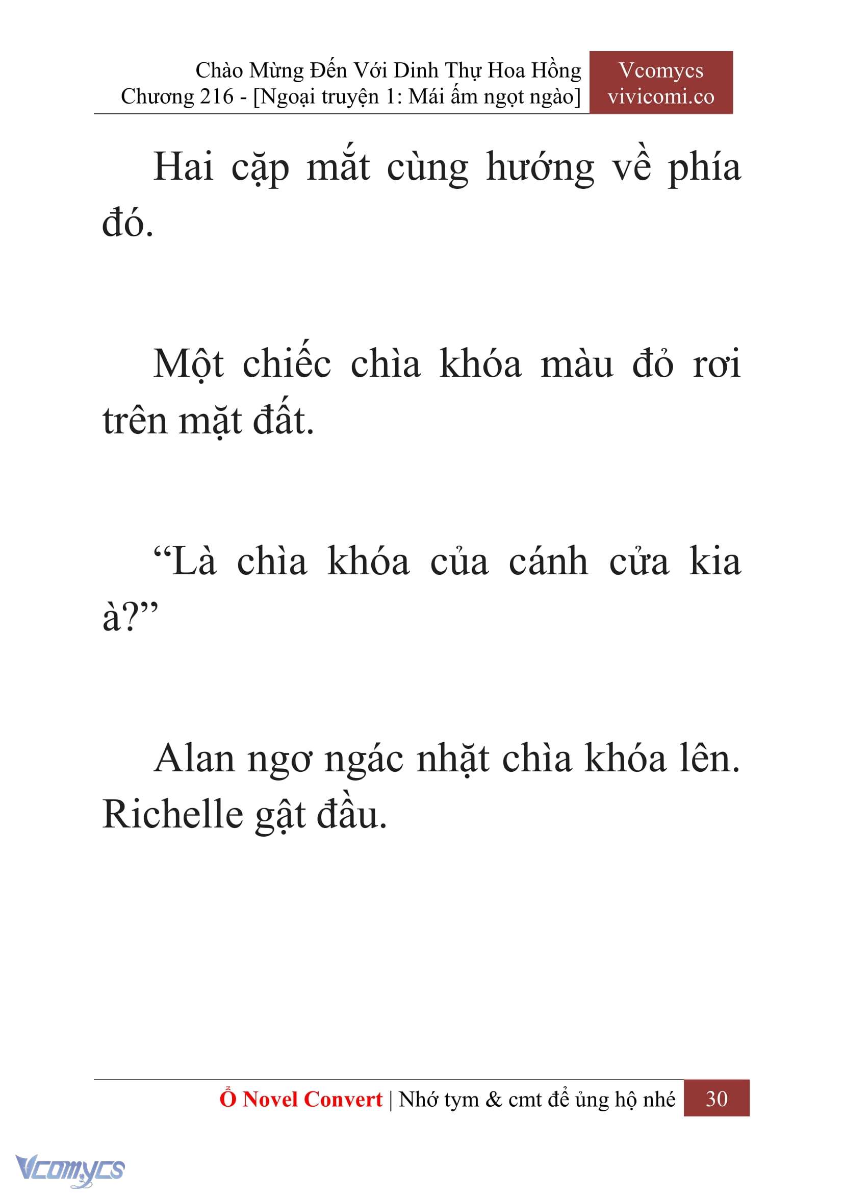 [Novel] Chào Mừng Đến Với Dinh Thự Hoa Hồng Chap 216 - Trang 2