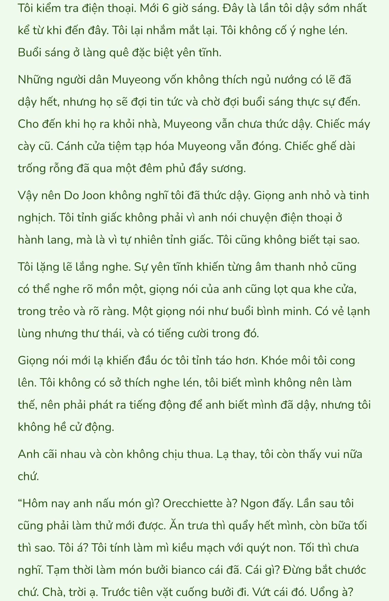 [Novel] Khúc Hát Giữa Mùa Hè Chap 6 - Next Chap 7