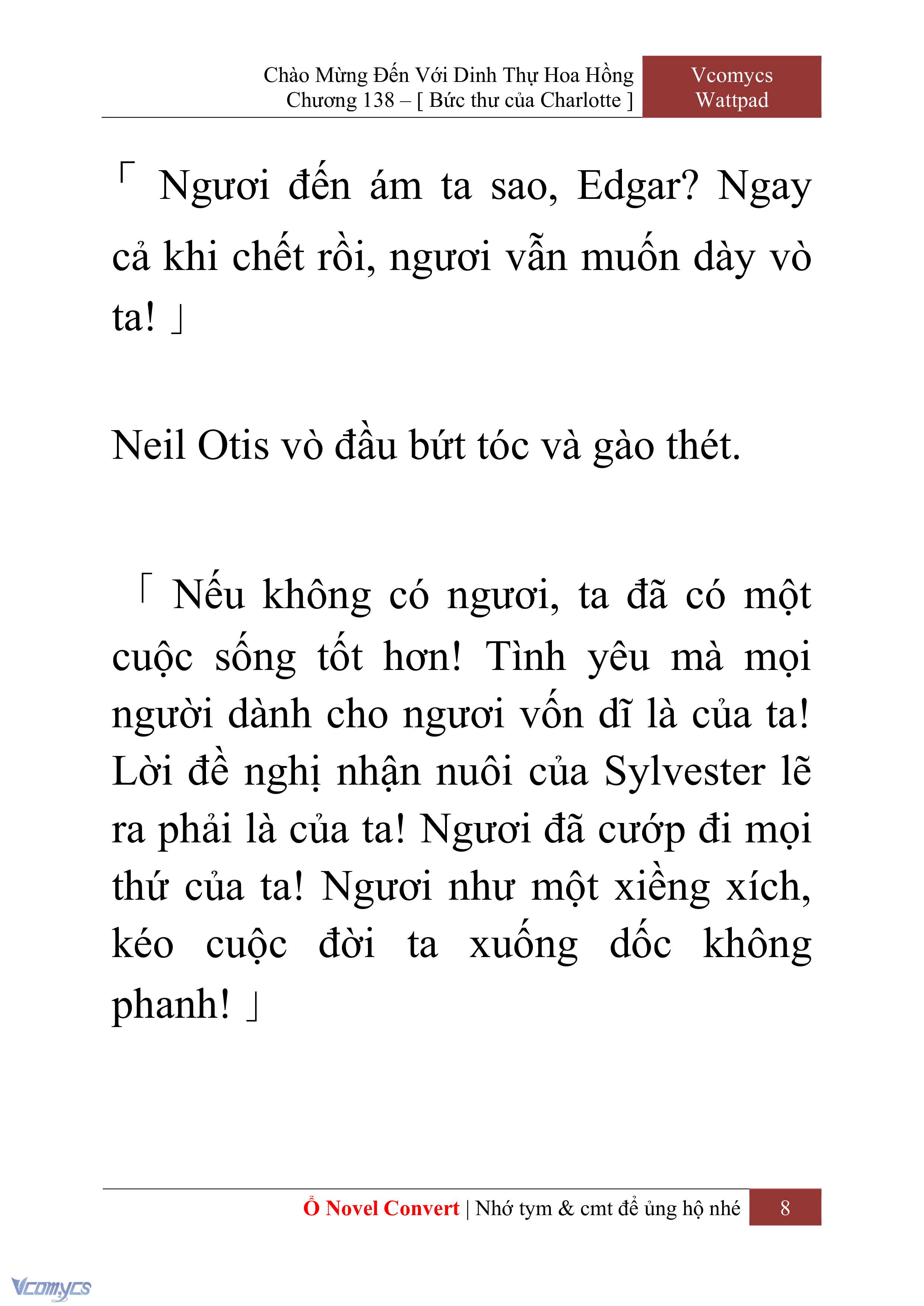 [Novel] Chào Mừng Đến Với Dinh Thự Hoa Hồng Chap 138 - Trang 2