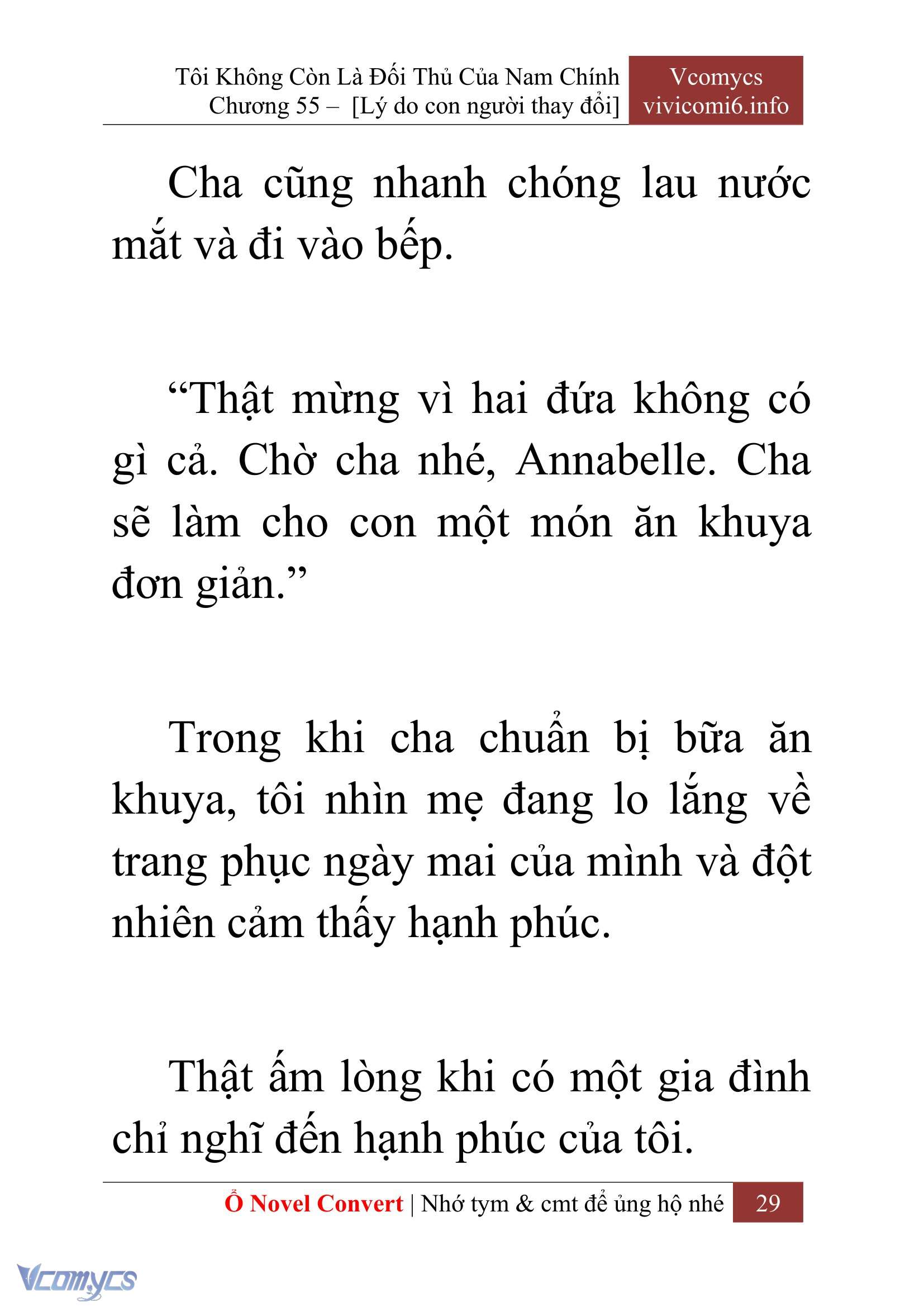 [Novel] Tôi Không Còn Là Đối Thủ Của Nam Chính Chap 55 - Trang 2