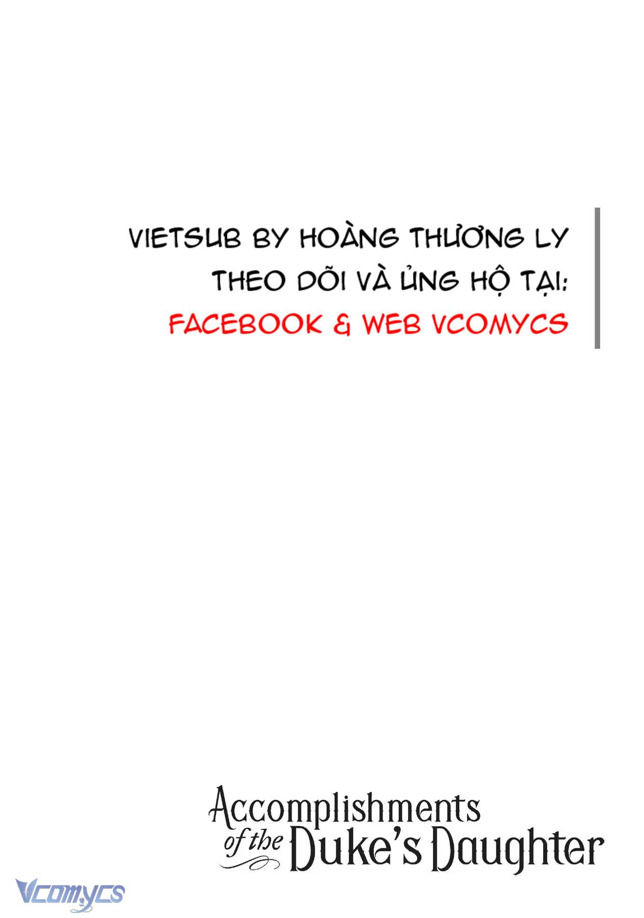 Lẽ Thường Của Con Gái Nhà Công Tước Chapter 30 - Trang 3