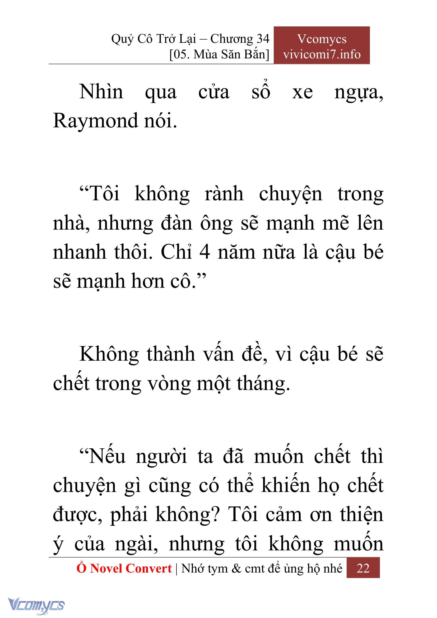 [Novel] Quý Cô Trở Lại Chap 34 - Trang 2