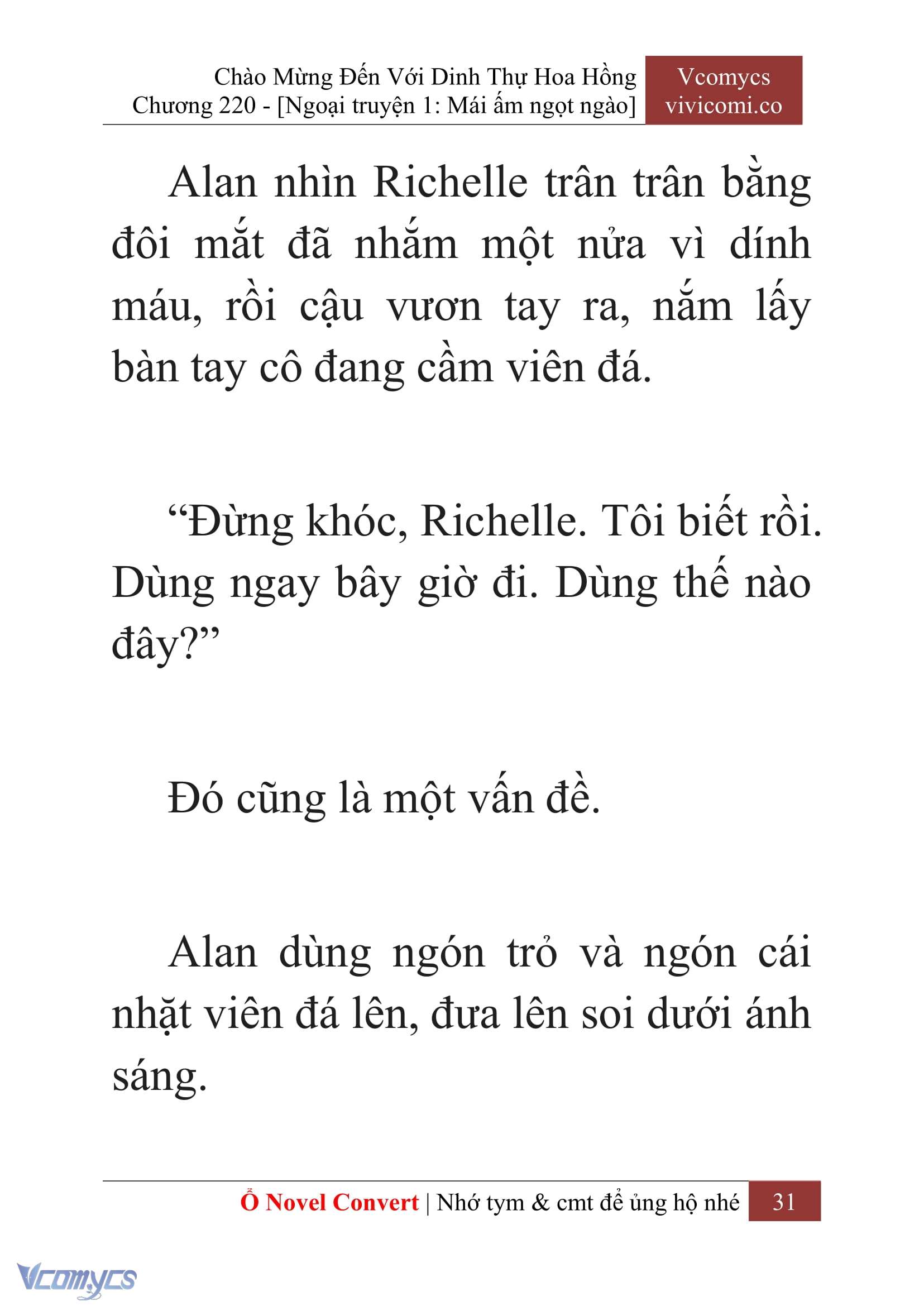 [Novel] Chào Mừng Đến Với Dinh Thự Hoa Hồng Chap 220 - Trang 2