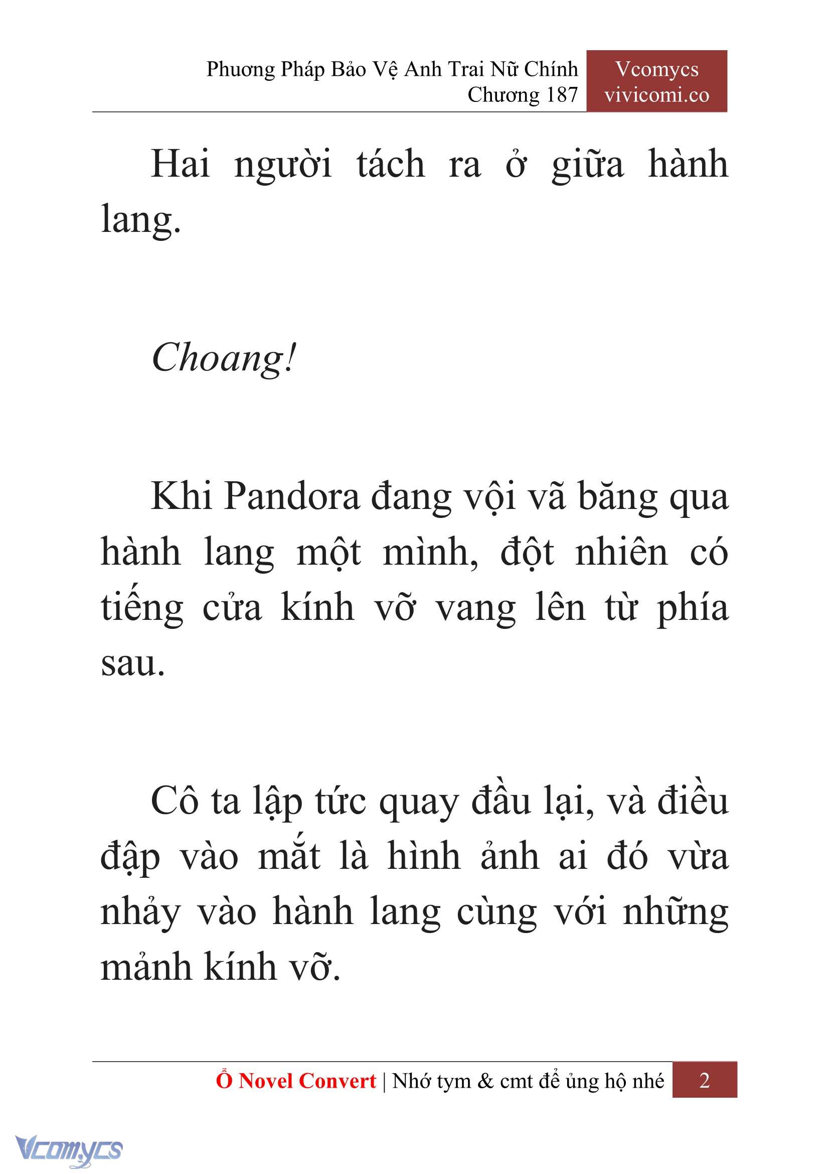 [Novel] Phương Pháp Bảo Vệ Anh Trai Nữ Chính Chap 187 - Trang 2