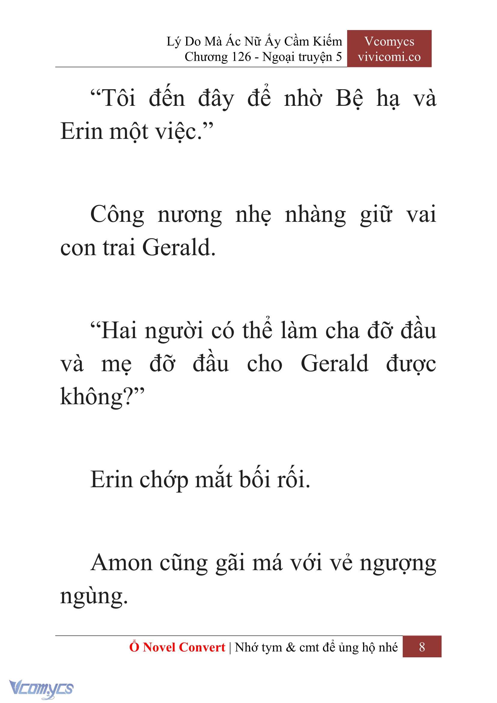 [Novel] Lý Do Mà Ác Nữ Ấy Cầm Kiếm Chap 126 - Trang 2