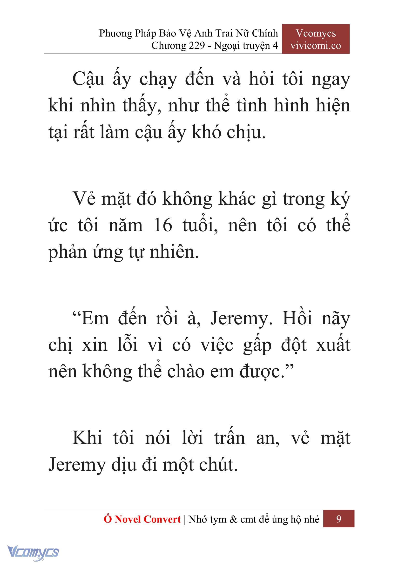 [Novel] Phương Pháp Bảo Vệ Anh Trai Nữ Chính Chap 229 - Trang 2