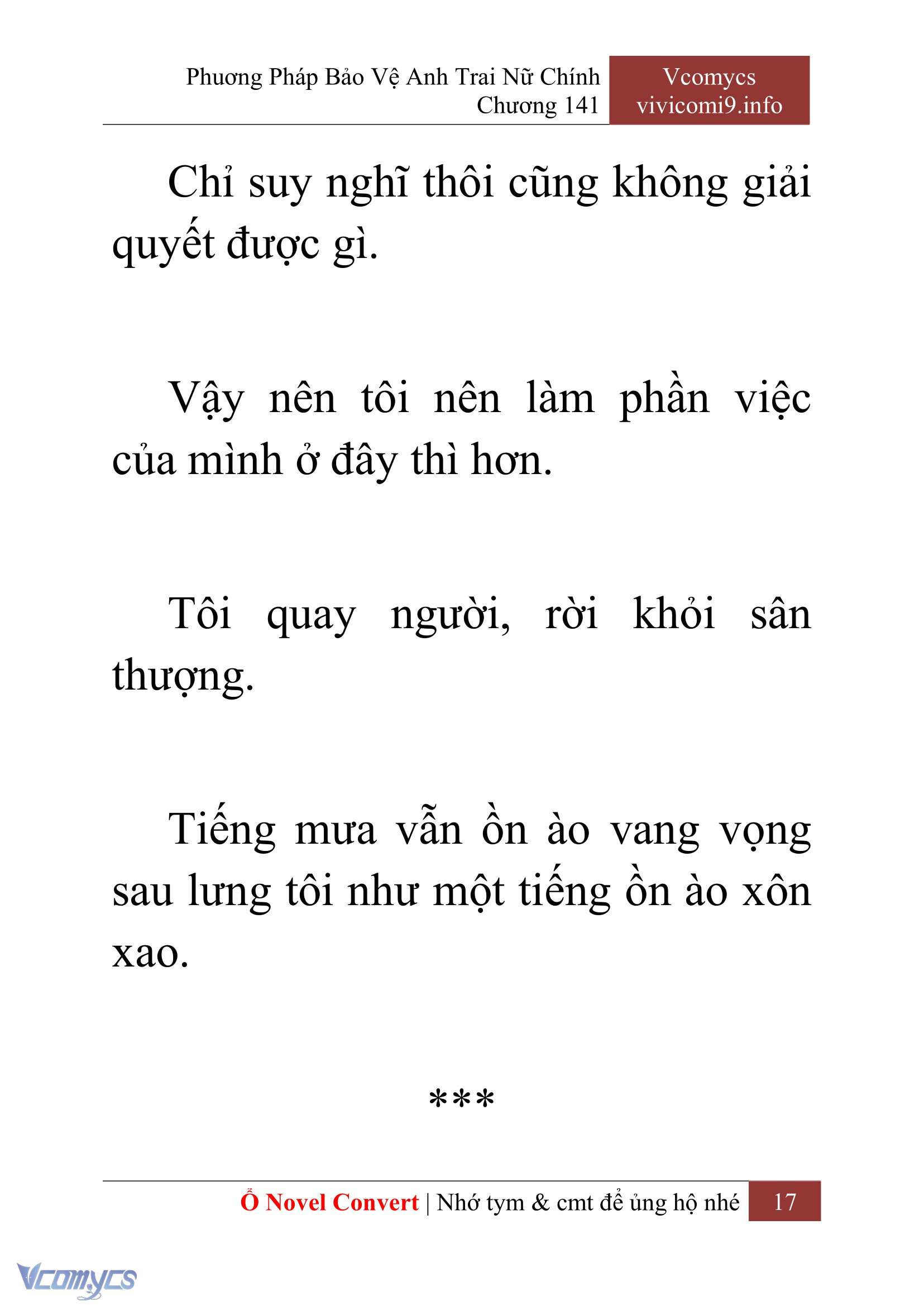 [Novel] Phương Pháp Bảo Vệ Anh Trai Nữ Chính Chap 141 - Trang 2