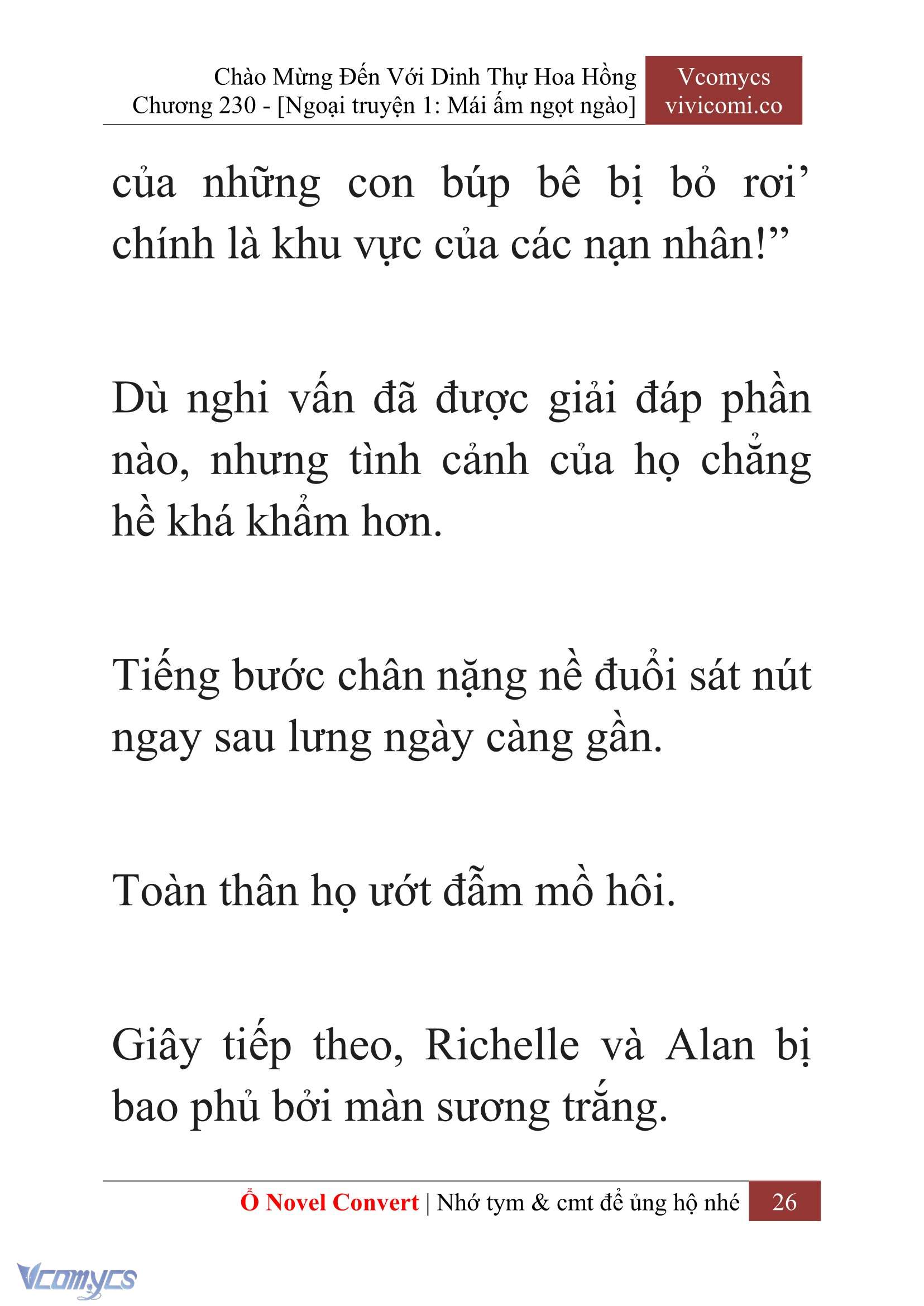 [Novel] Chào Mừng Đến Với Dinh Thự Hoa Hồng Chap 230 - Trang 2