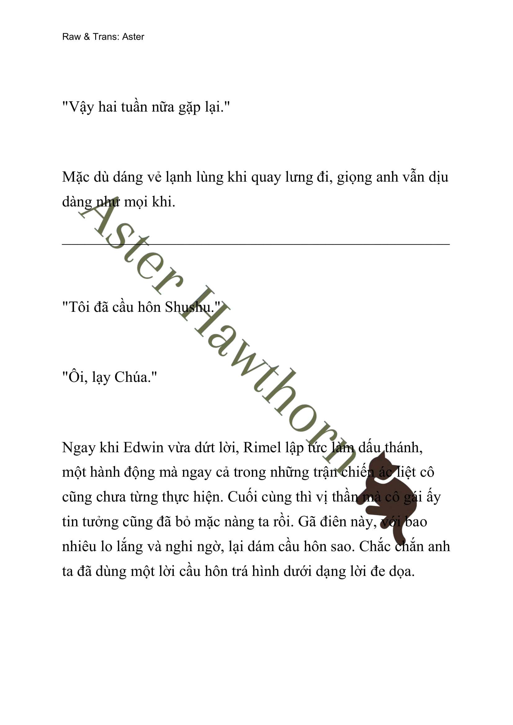 [NOVEL] Tình Yêu Chốn Ngục Tù Chap 63 - Trang 2