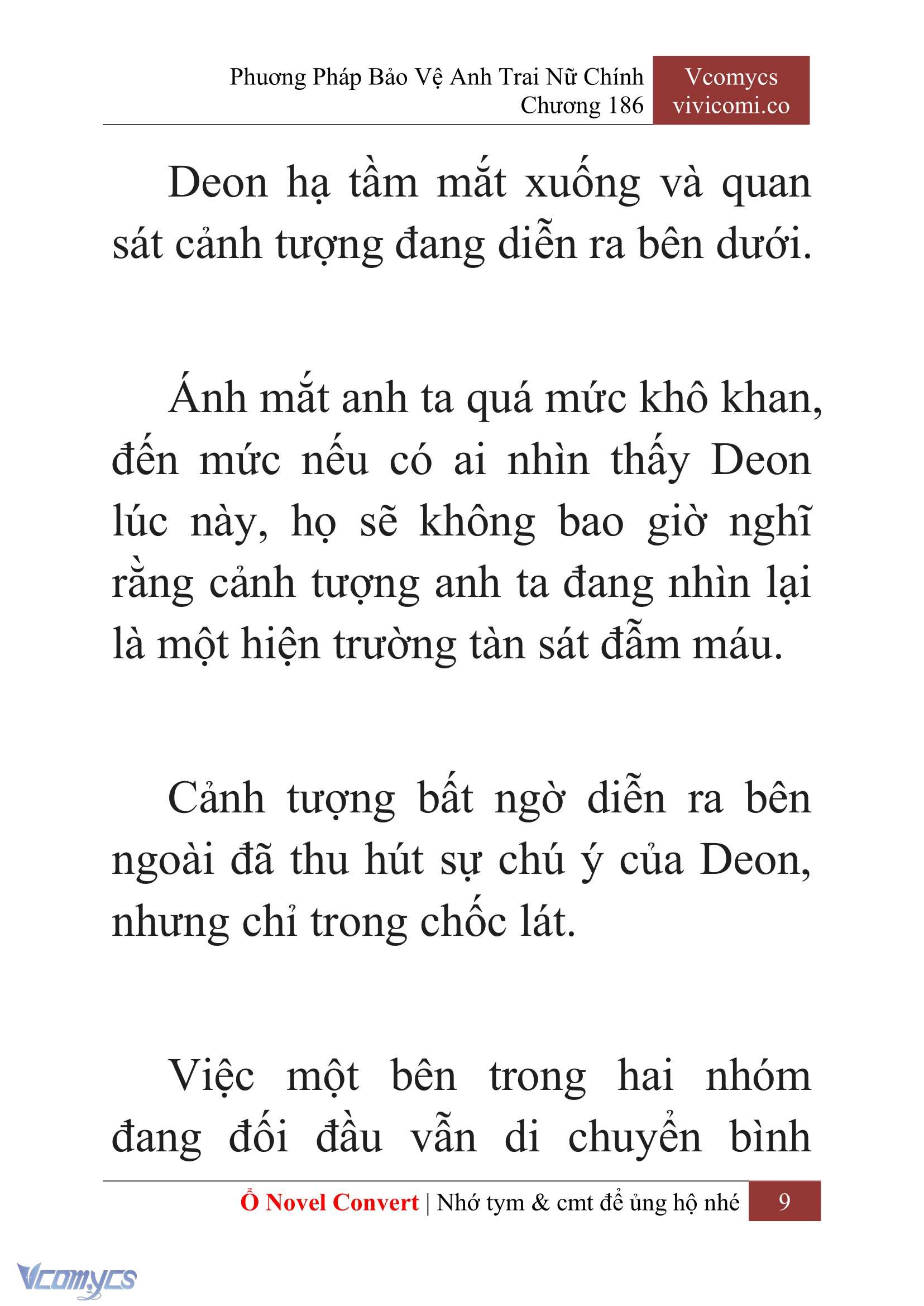 [Novel] Phương Pháp Bảo Vệ Anh Trai Nữ Chính Chap 186 - Trang 2