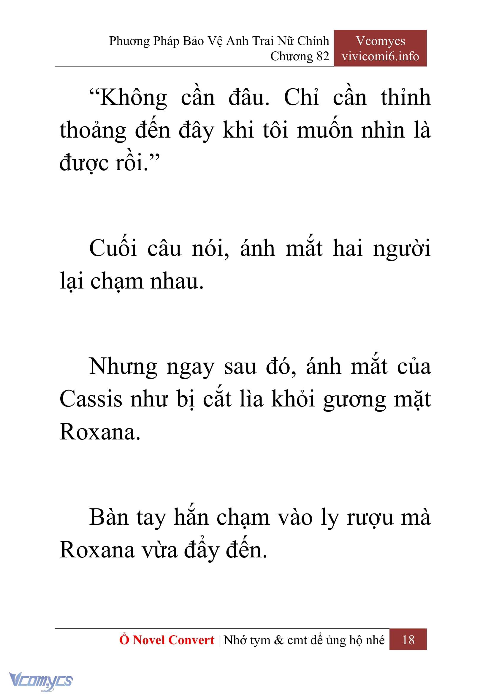 [Novel] Phương Pháp Bảo Vệ Anh Trai Nữ Chính Chap 82 - Trang 2