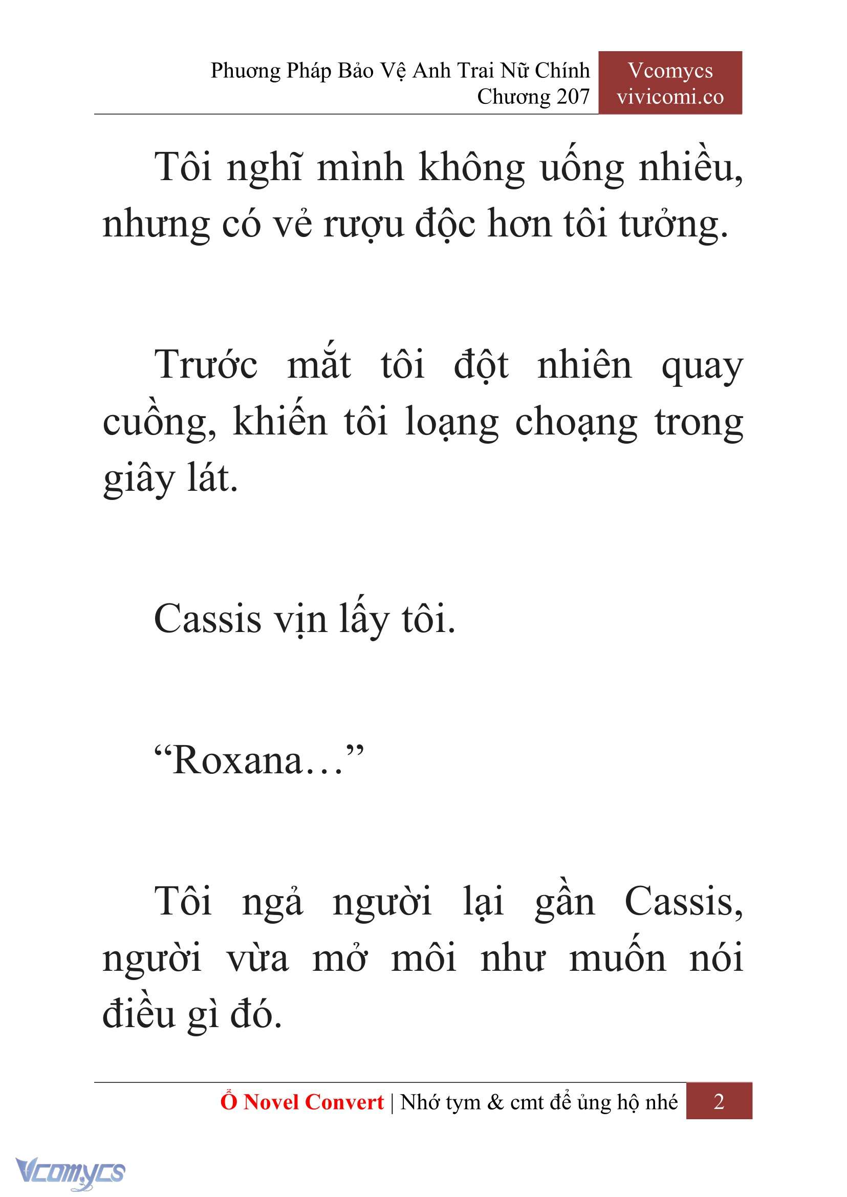 [Novel] Phương Pháp Bảo Vệ Anh Trai Nữ Chính Chap 207 - Trang 2