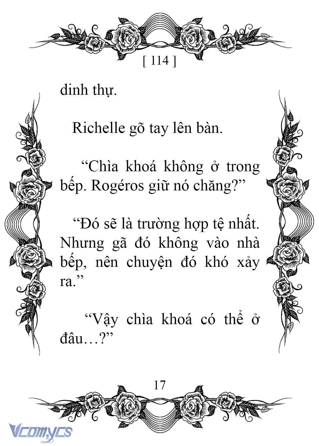 [Novel] Chào Mừng Đến Với Dinh Thự Hoa Hồng Chap 114 - Trang 2