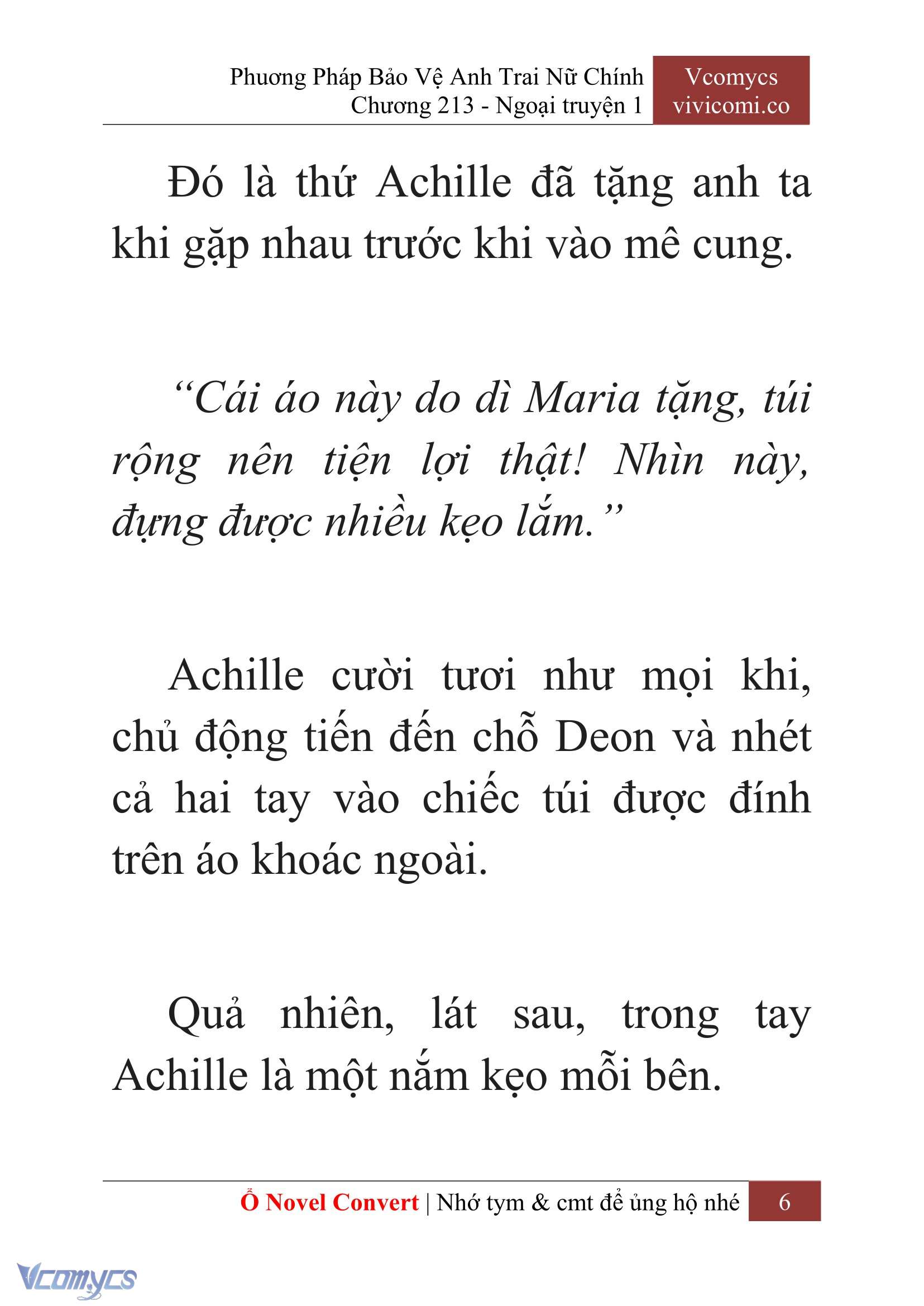 [Novel] Phương Pháp Bảo Vệ Anh Trai Nữ Chính Chap 213 - Trang 2