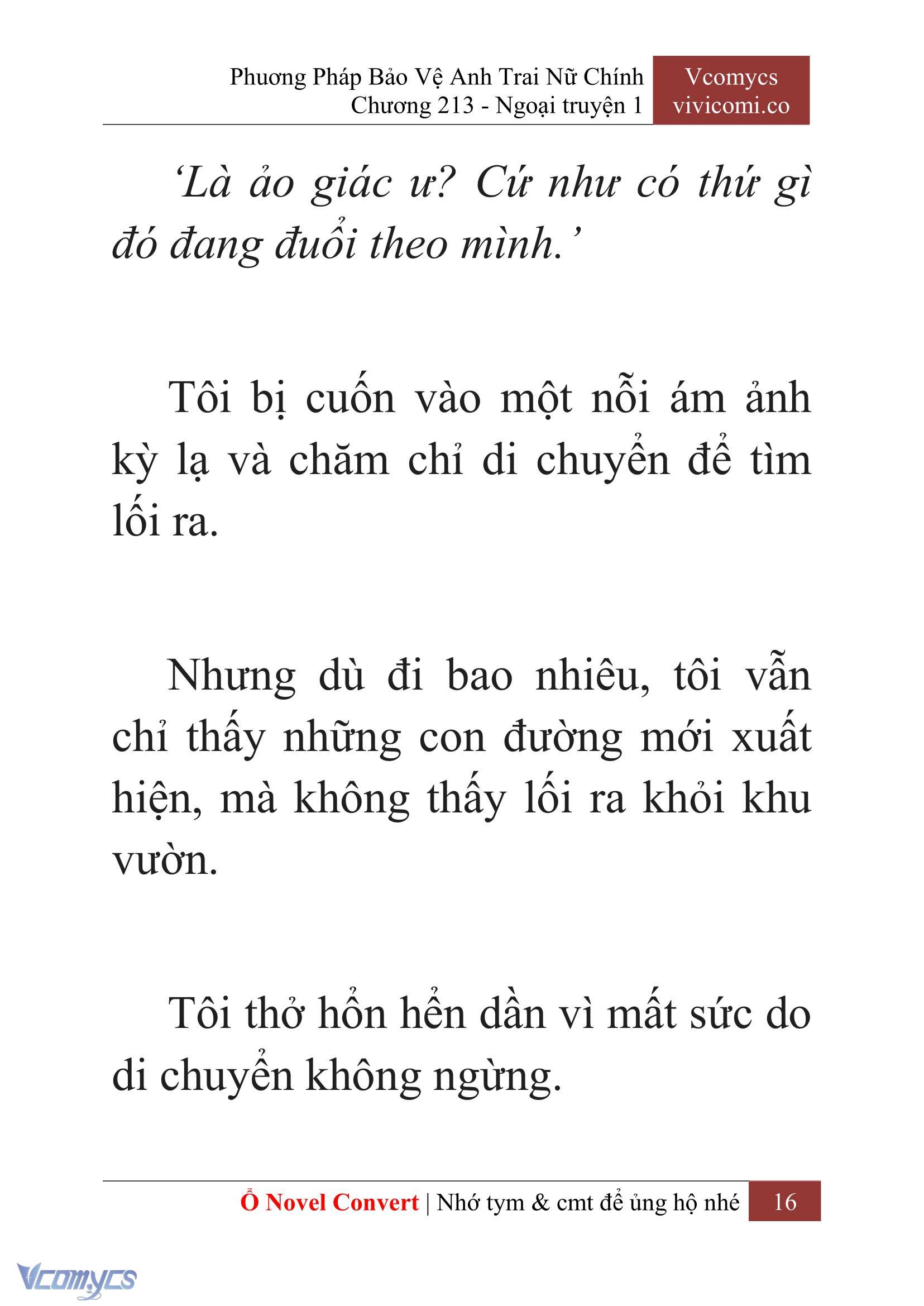 [Novel] Phương Pháp Bảo Vệ Anh Trai Nữ Chính Chap 213 - Trang 2