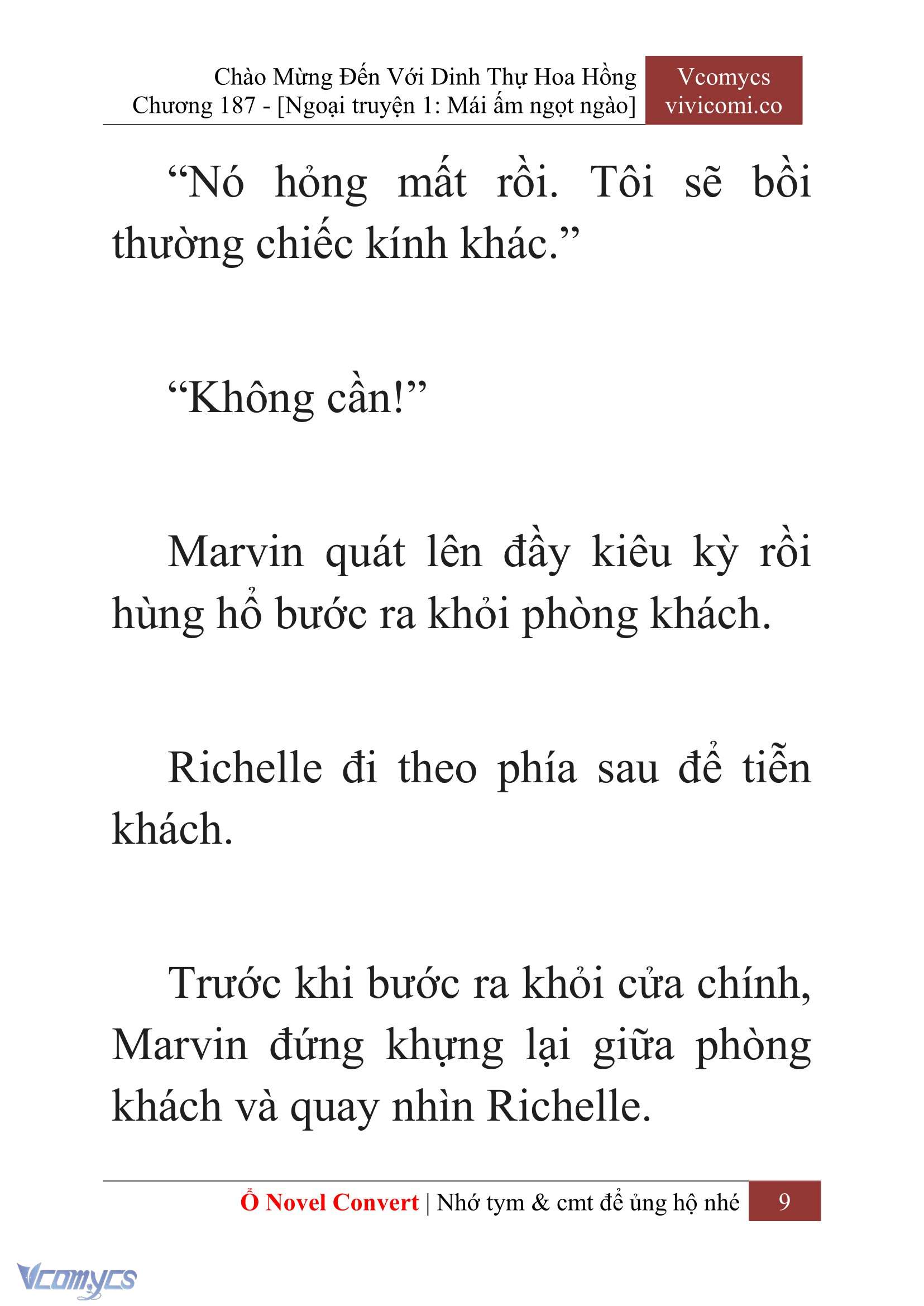 [Novel] Chào Mừng Đến Với Dinh Thự Hoa Hồng Chap 187 - Trang 2