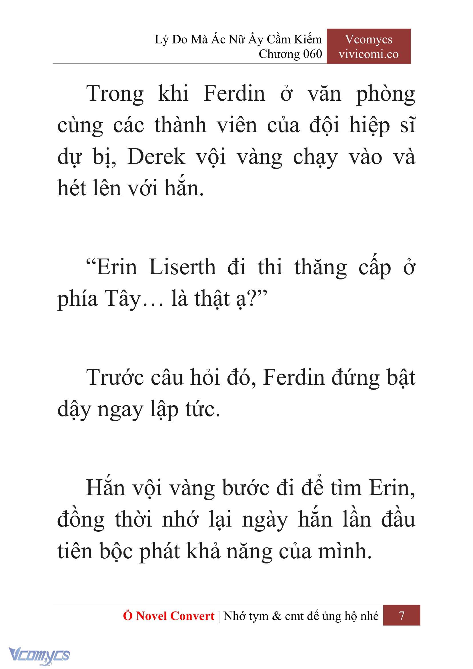 [Novel] Lý Do Mà Ác Nữ Ấy Cầm Kiếm Chap 60 - Trang 2