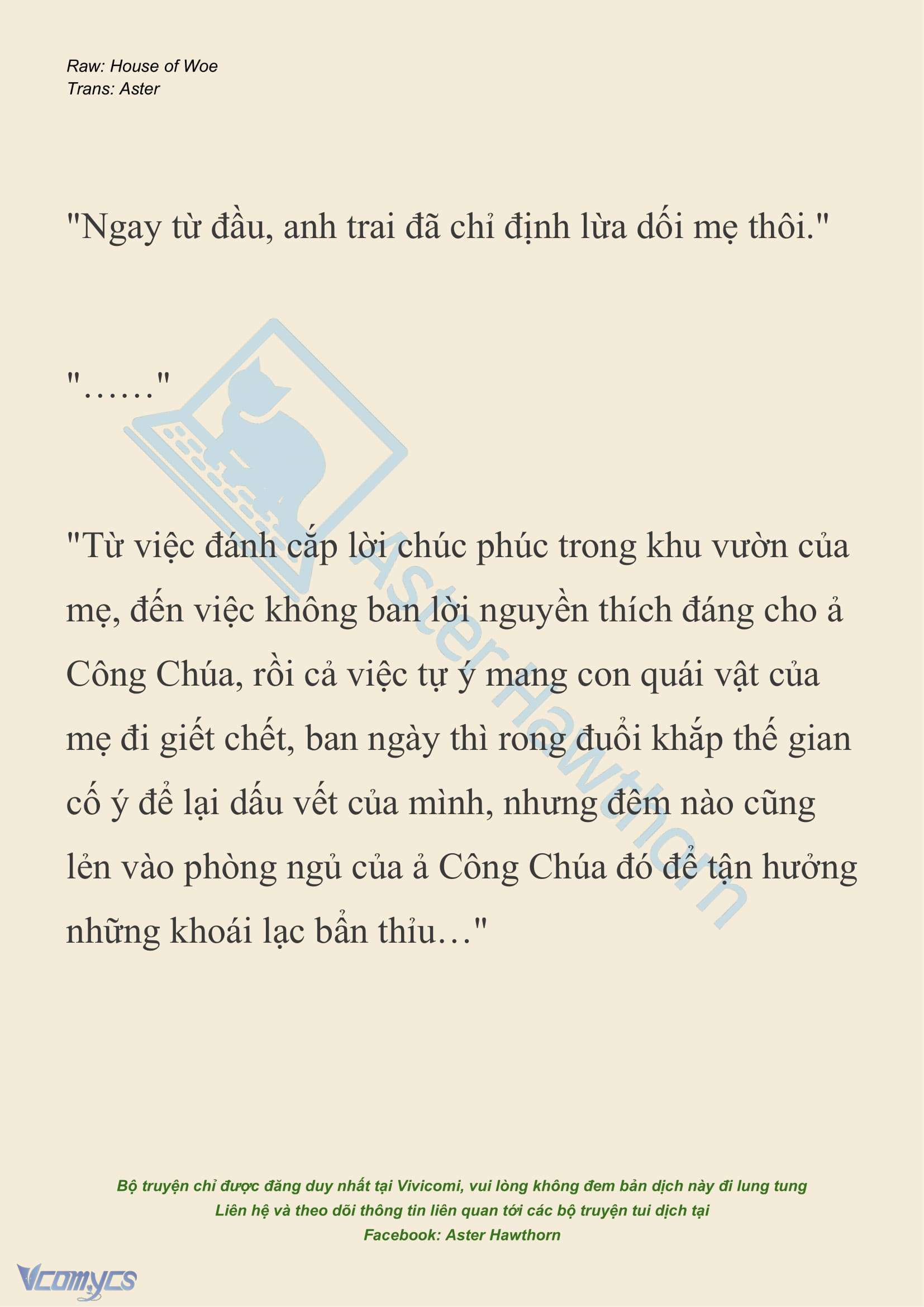 [NOVEL] Dành Cho Các Nữ Thần: Dành cho Psyche Chap 36 - Trang 2