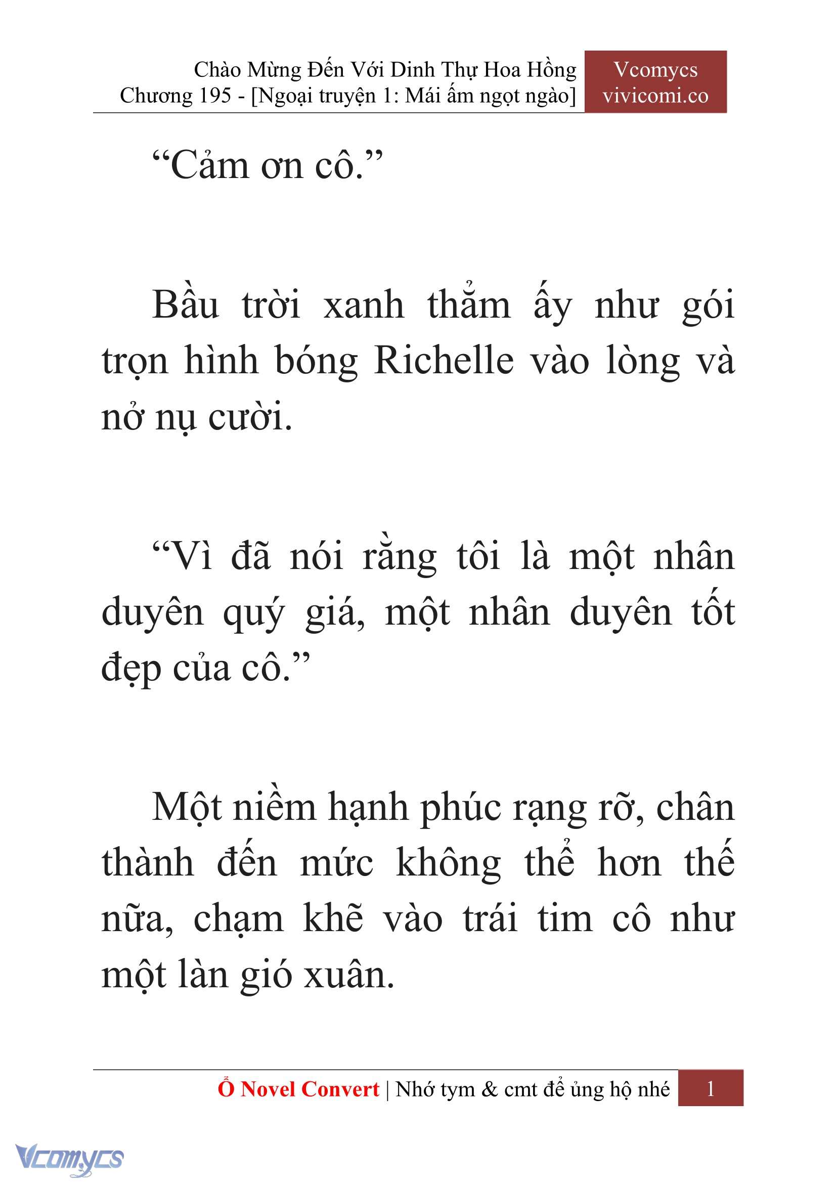 [Novel] Chào Mừng Đến Với Dinh Thự Hoa Hồng Chap 195 - Trang 2