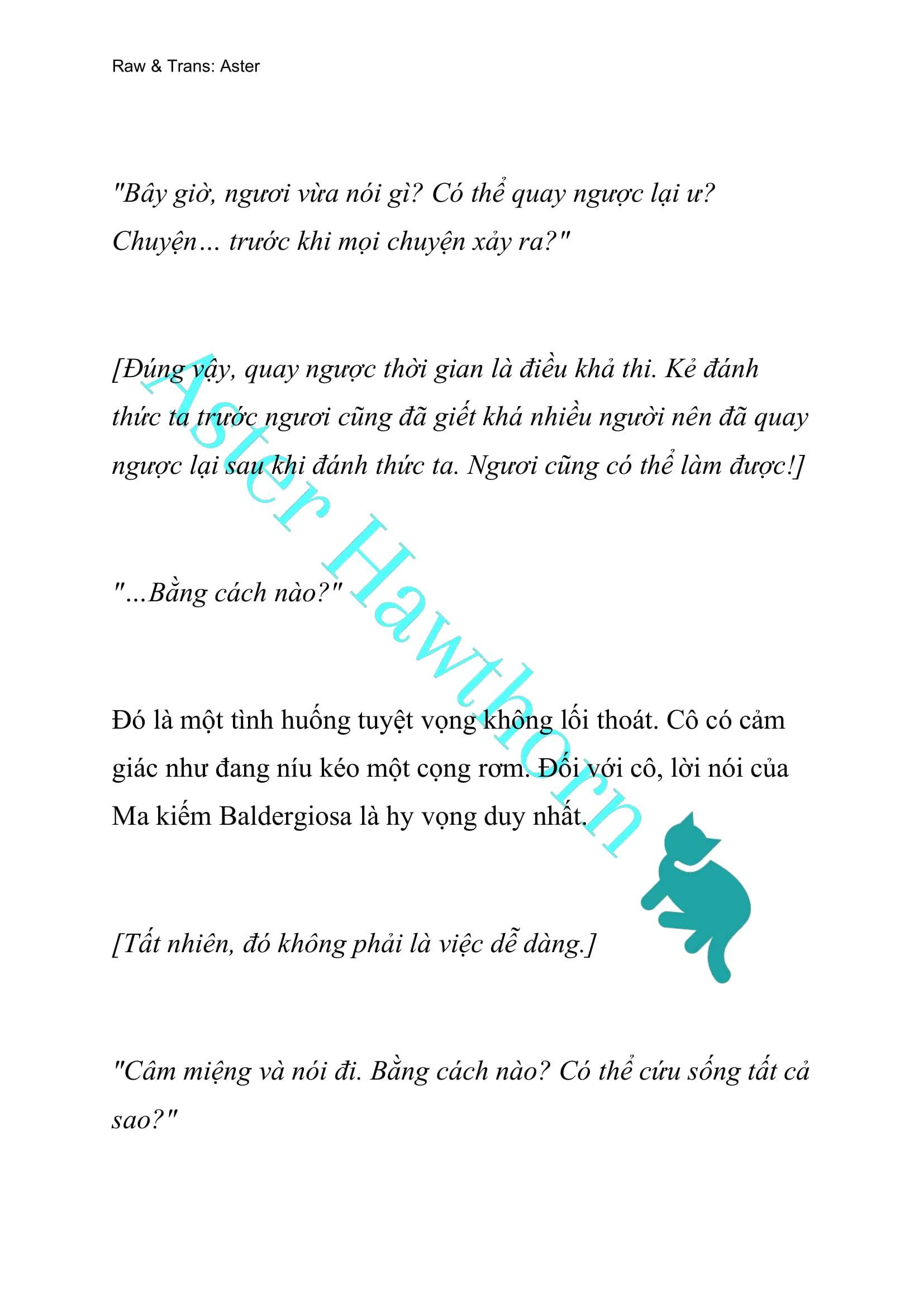 [NOVEL] Đóa Hoa Cầm Kiếm Chap 4 - Trang 2