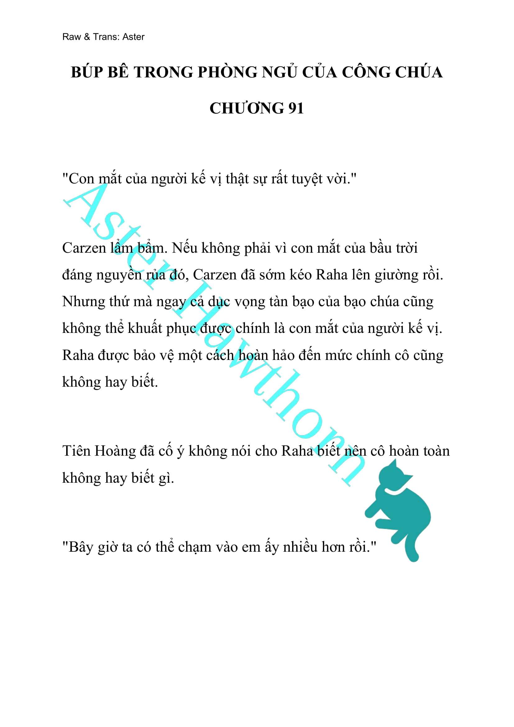 [NOVEL] Búp Bê Trong Phòng Ngủ Của Công Chúa Chap 91 - Trang 2