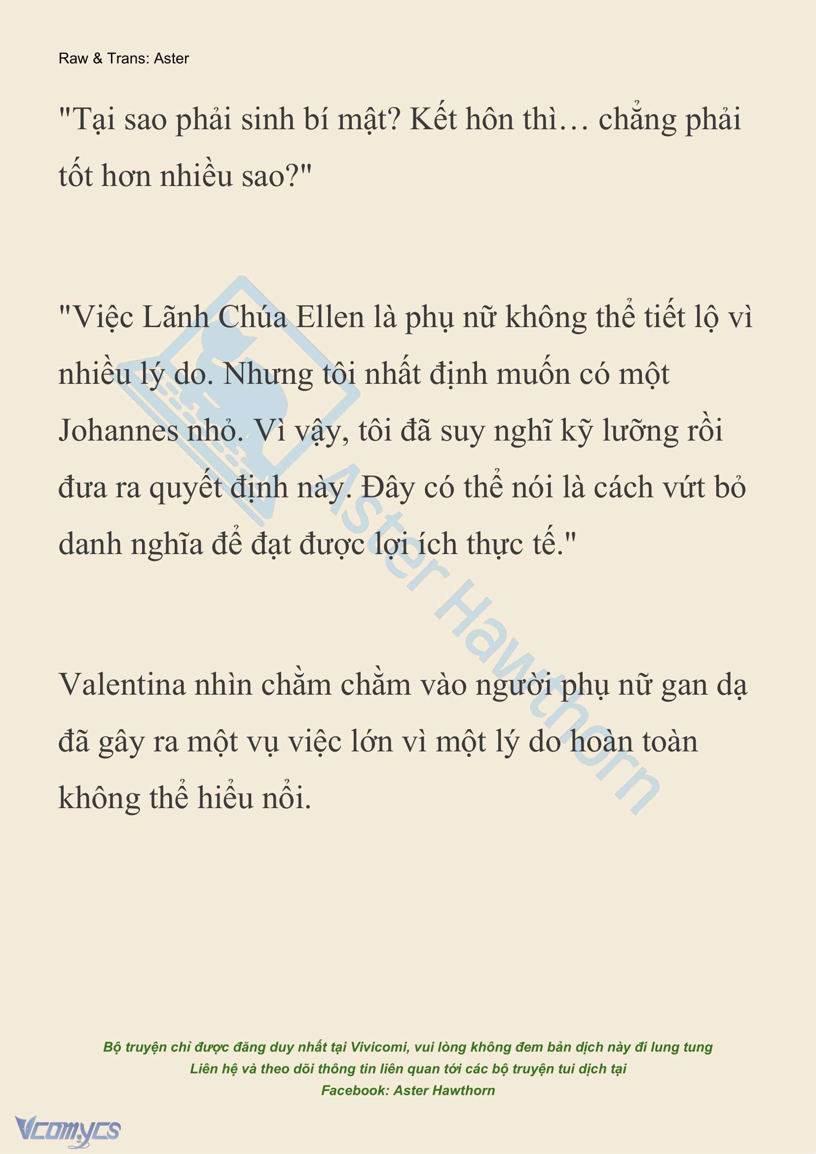 [NOVEL] Thiên Đường Của Valentina Chap 101 - Trang 2