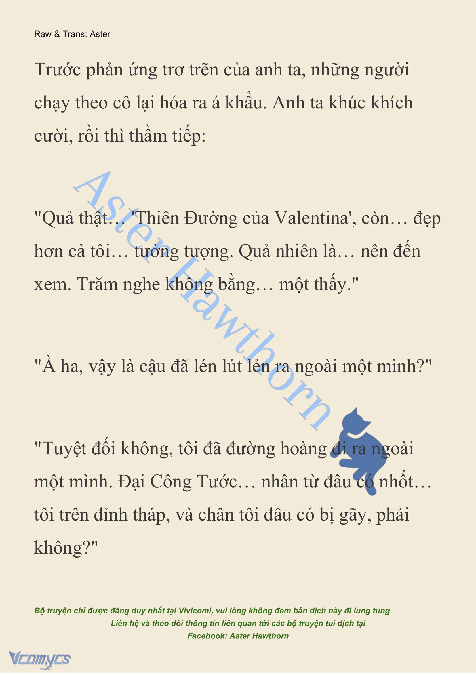 [NOVEL] Thiên Đường Của Valentina Chap 25 - Trang 2