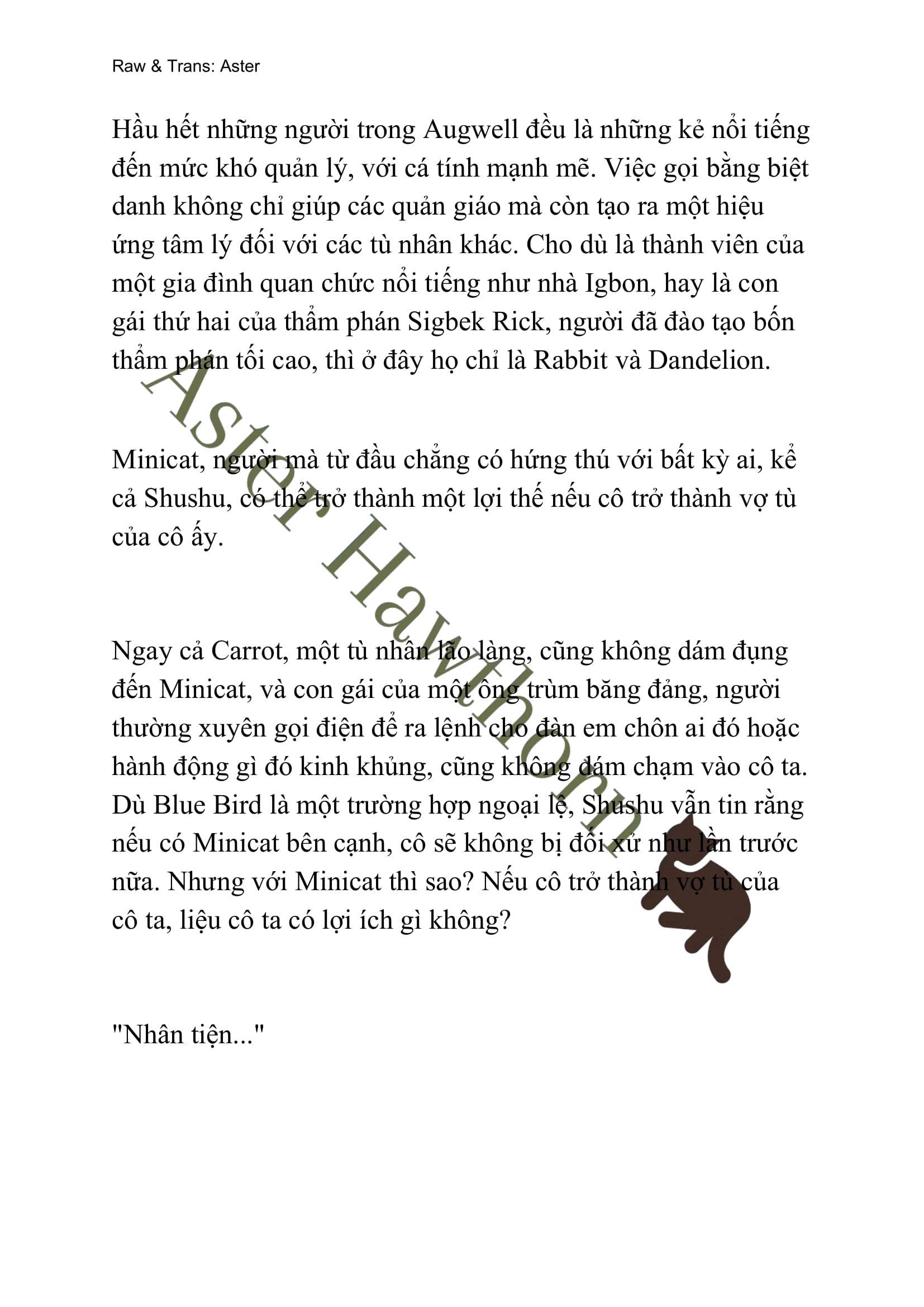 [NOVEL] Tình Yêu Chốn Ngục Tù Chap 24 - Trang 2