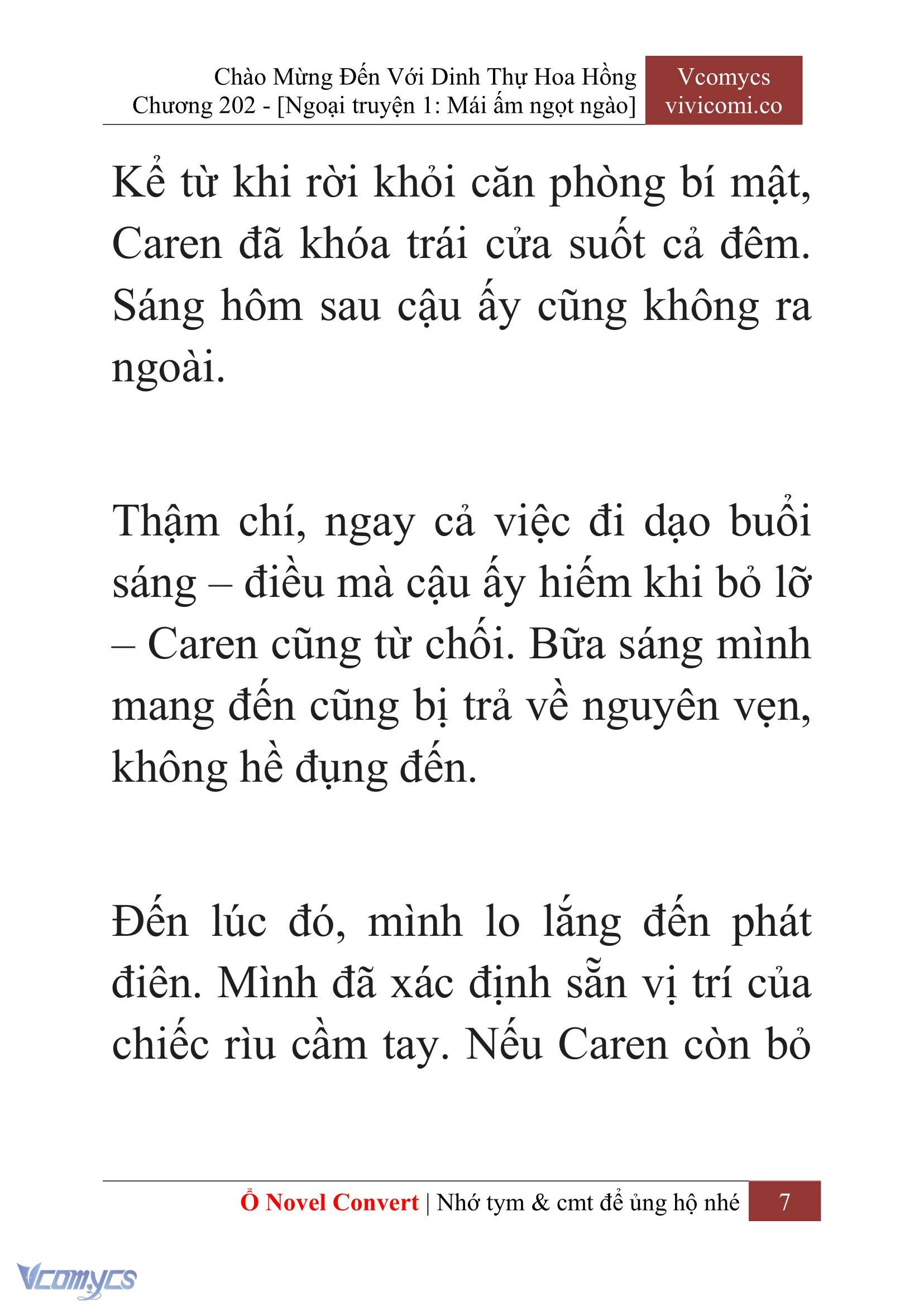 [Novel] Chào Mừng Đến Với Dinh Thự Hoa Hồng Chap 202 - Trang 2