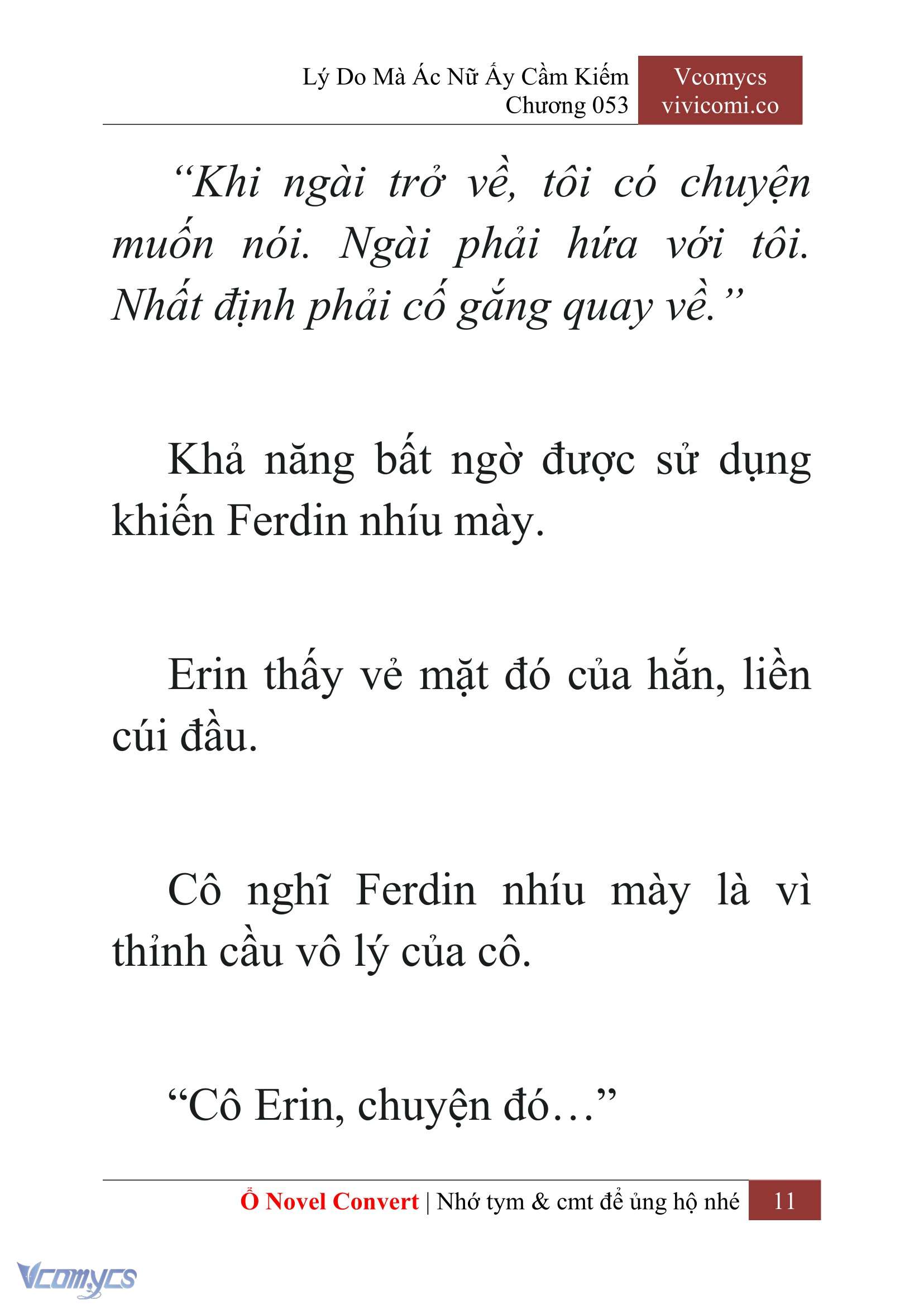 [Novel] Lý Do Mà Ác Nữ Ấy Cầm Kiếm Chap 53 - Trang 2