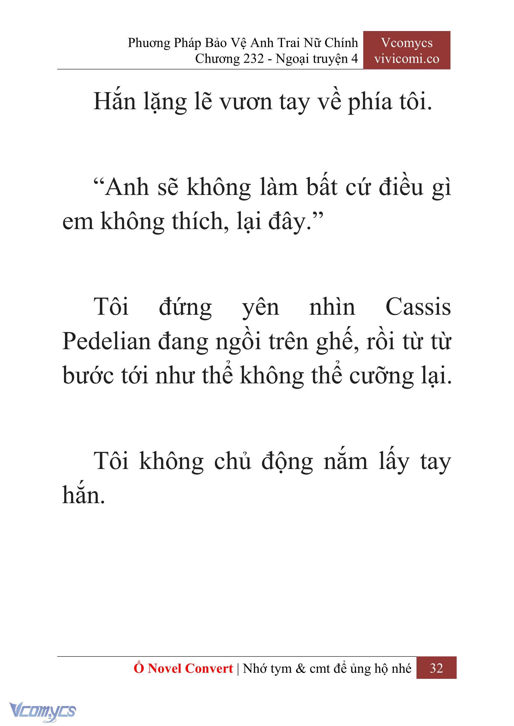 [Novel] Phương Pháp Bảo Vệ Anh Trai Nữ Chính Chap 232 - Trang 2