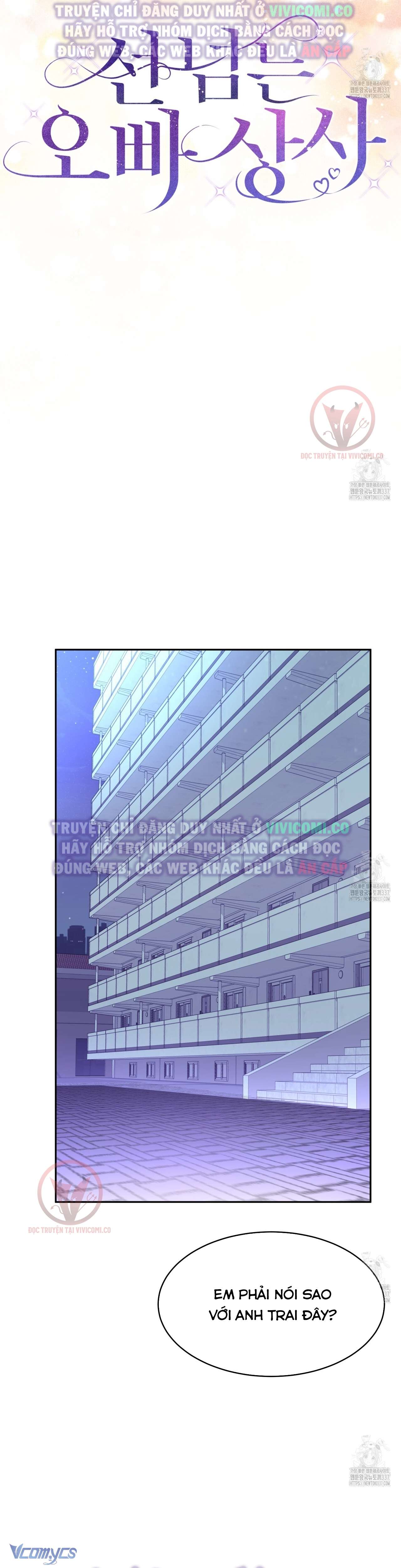 [18+] Sếp Của Anh Trai Tôi Đã Vượt Quá Giới Hạn Chap 19 - Trang 3