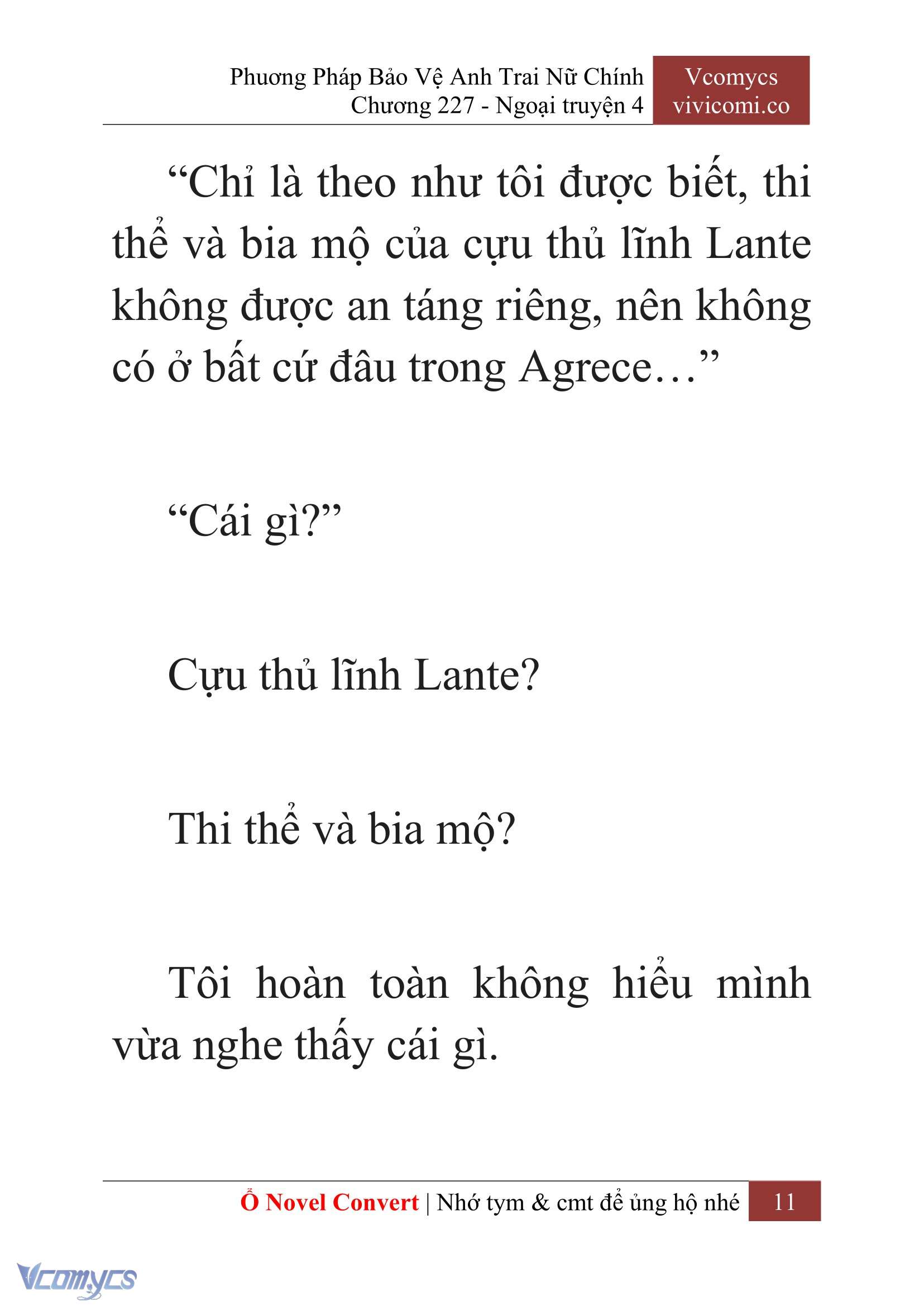 [Novel] Phương Pháp Bảo Vệ Anh Trai Nữ Chính Chap 227 - Trang 2