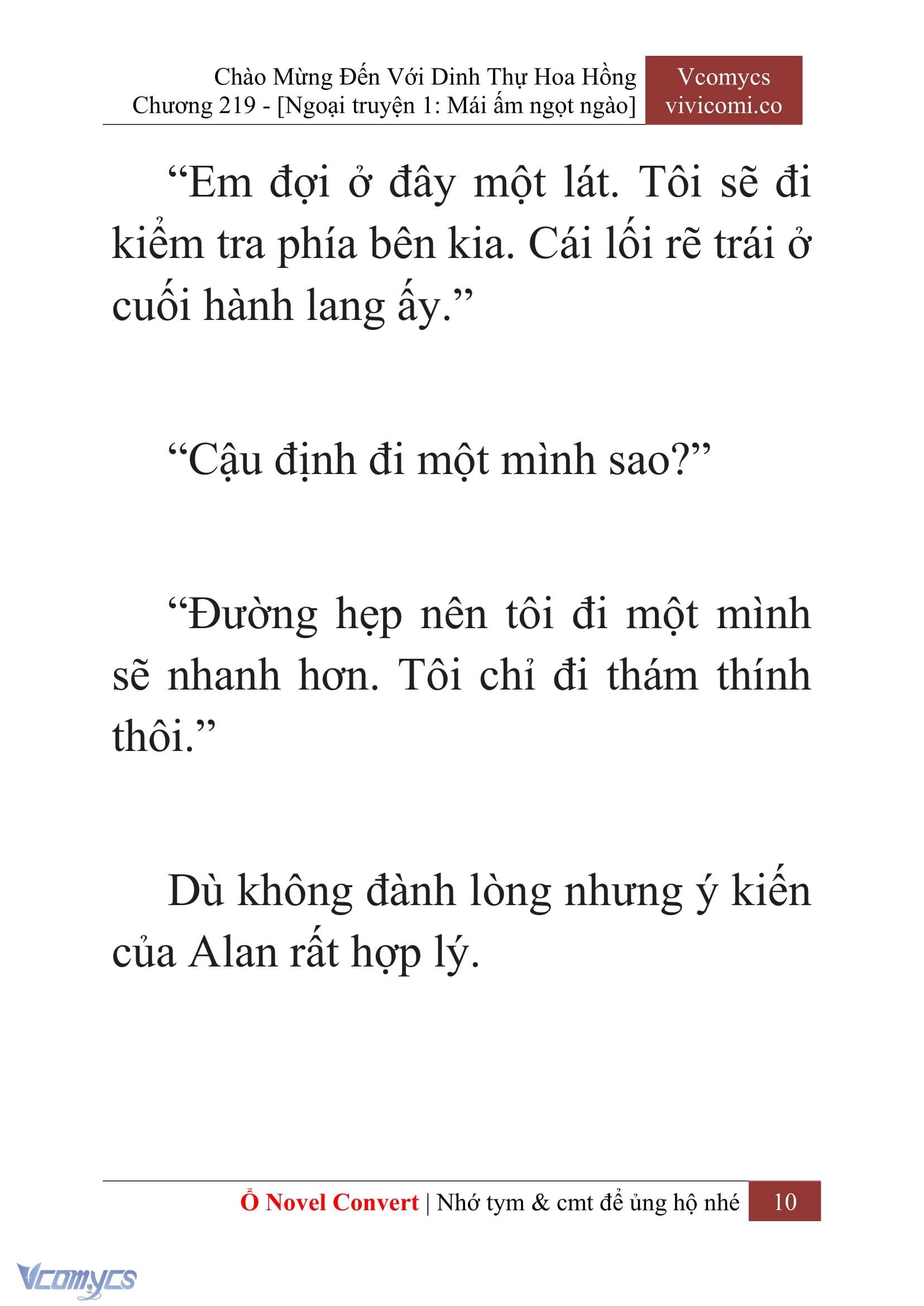 [Novel] Chào Mừng Đến Với Dinh Thự Hoa Hồng Chap 219 - Trang 2