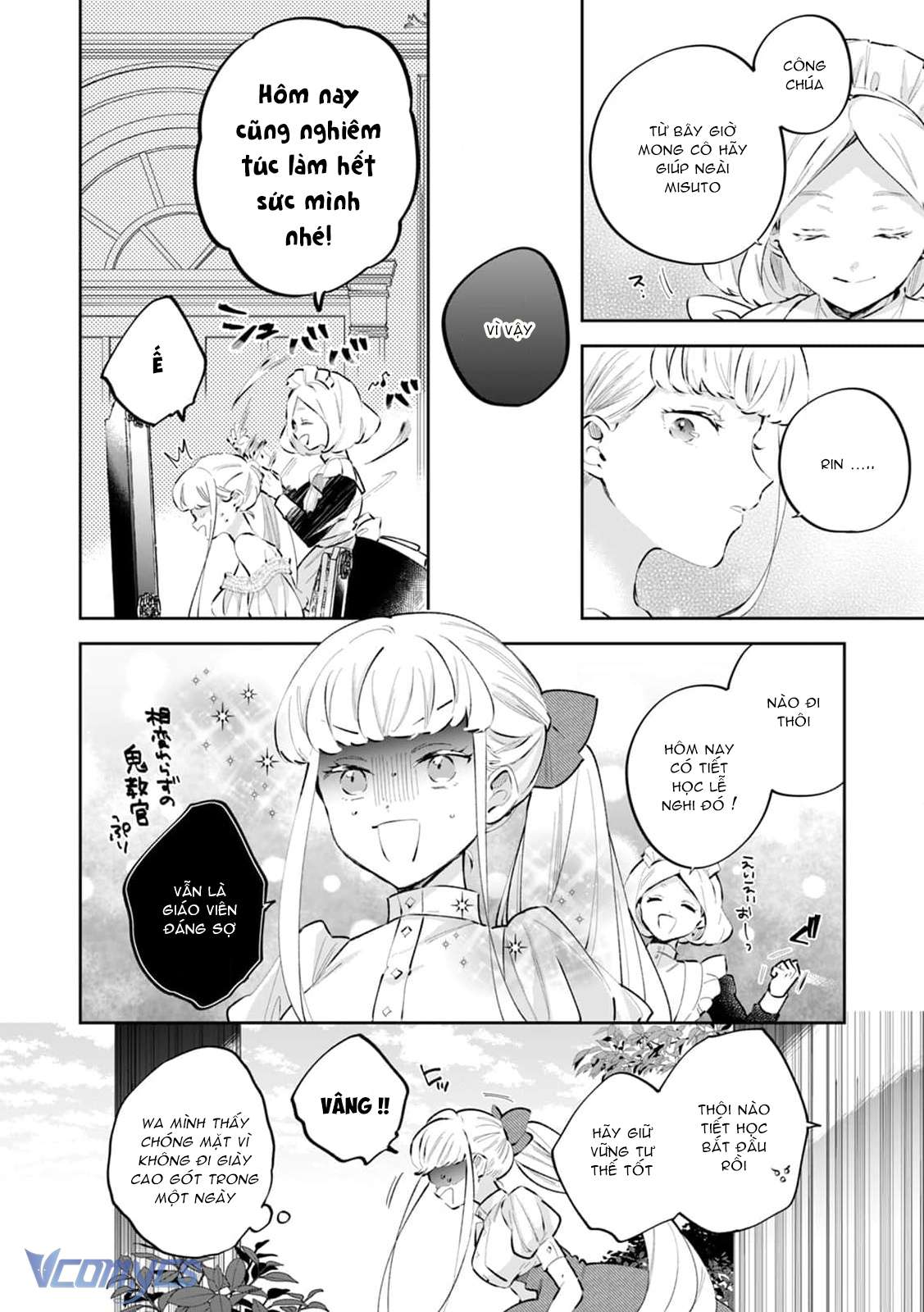 [18+] Tôi Và Công Chúa Chuyển Sinh Cho Nhau Rồi... Chap 5 - Trang 2