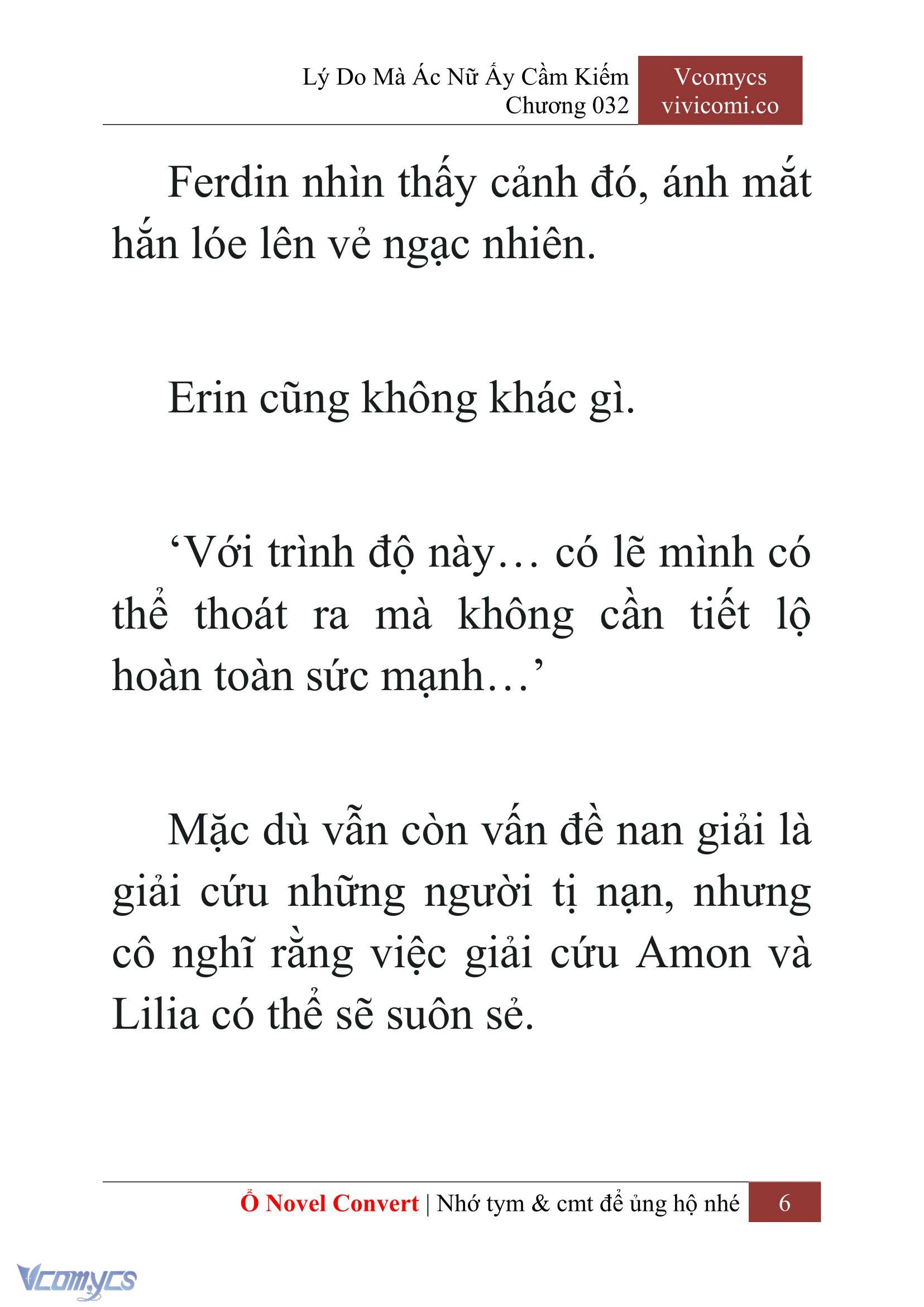 [Novel] Lý Do Mà Ác Nữ Ấy Cầm Kiếm Chap 32 - Trang 2