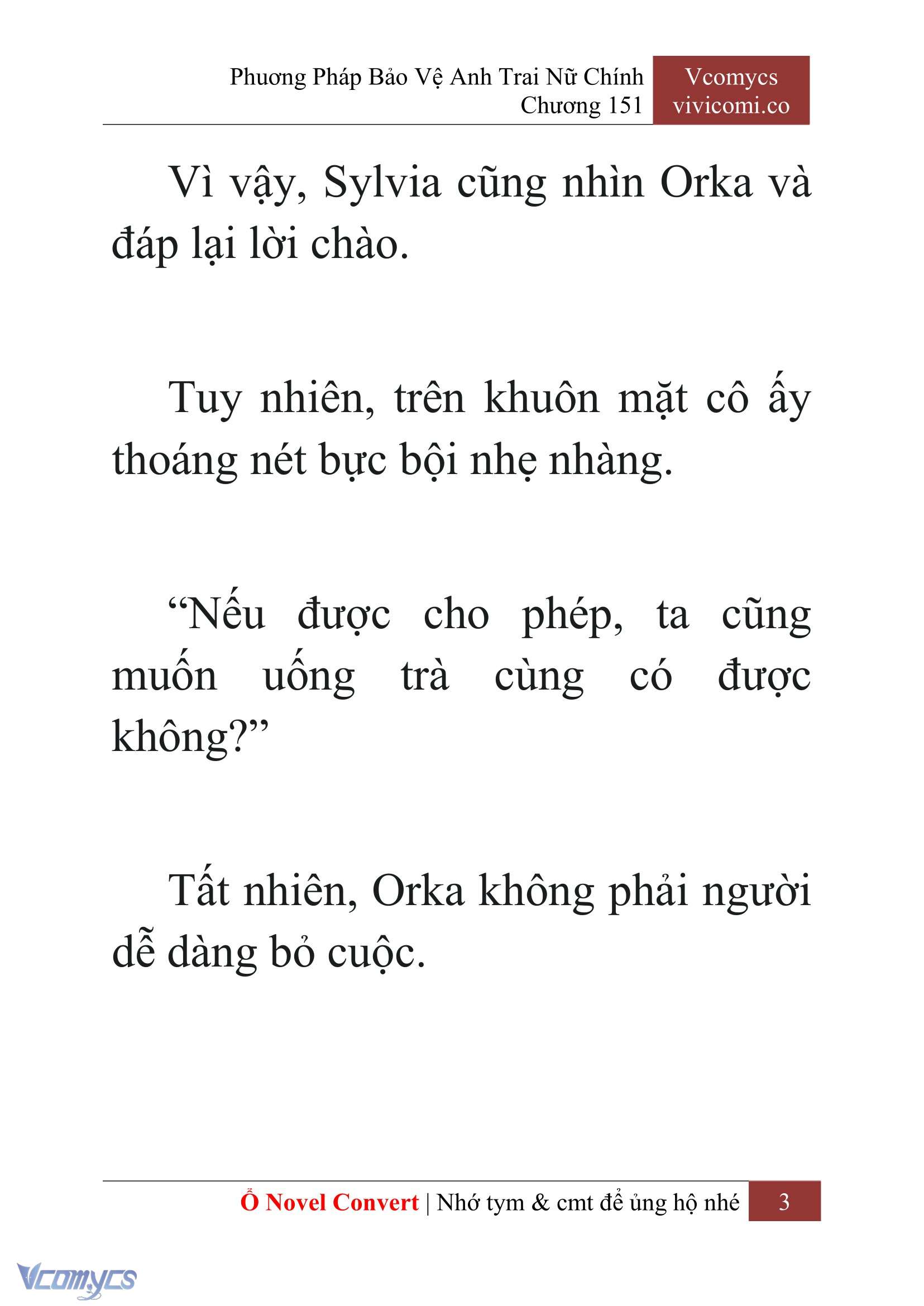 [Novel] Phương Pháp Bảo Vệ Anh Trai Nữ Chính Chap 151 - Trang 2