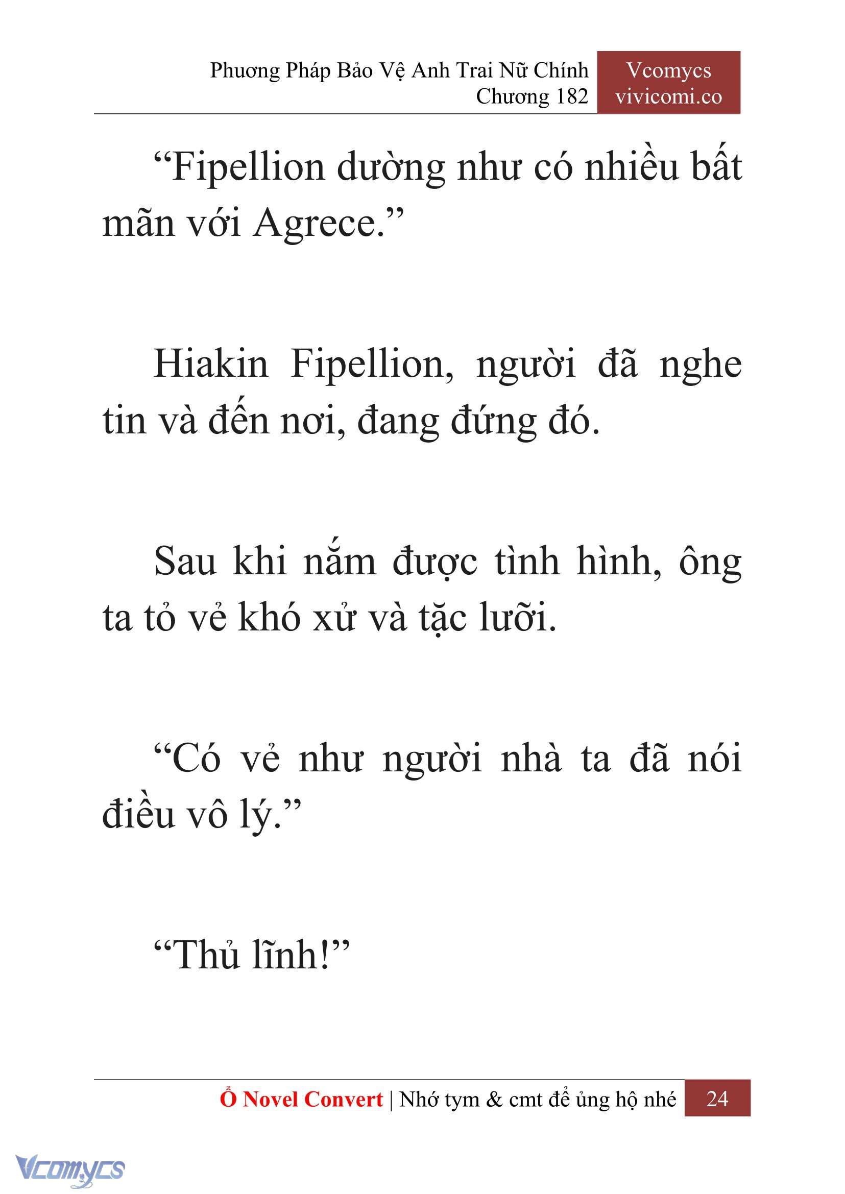 [Novel] Phương Pháp Bảo Vệ Anh Trai Nữ Chính Chap 182 - Trang 2