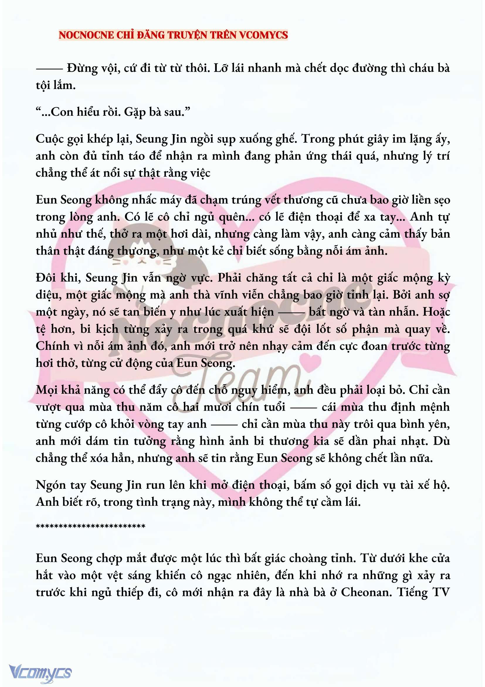 [FULL] [NOVEL] CHÚNG TA KẾT THÚC VÀO MÙA THU Chap 80 - Trang 2