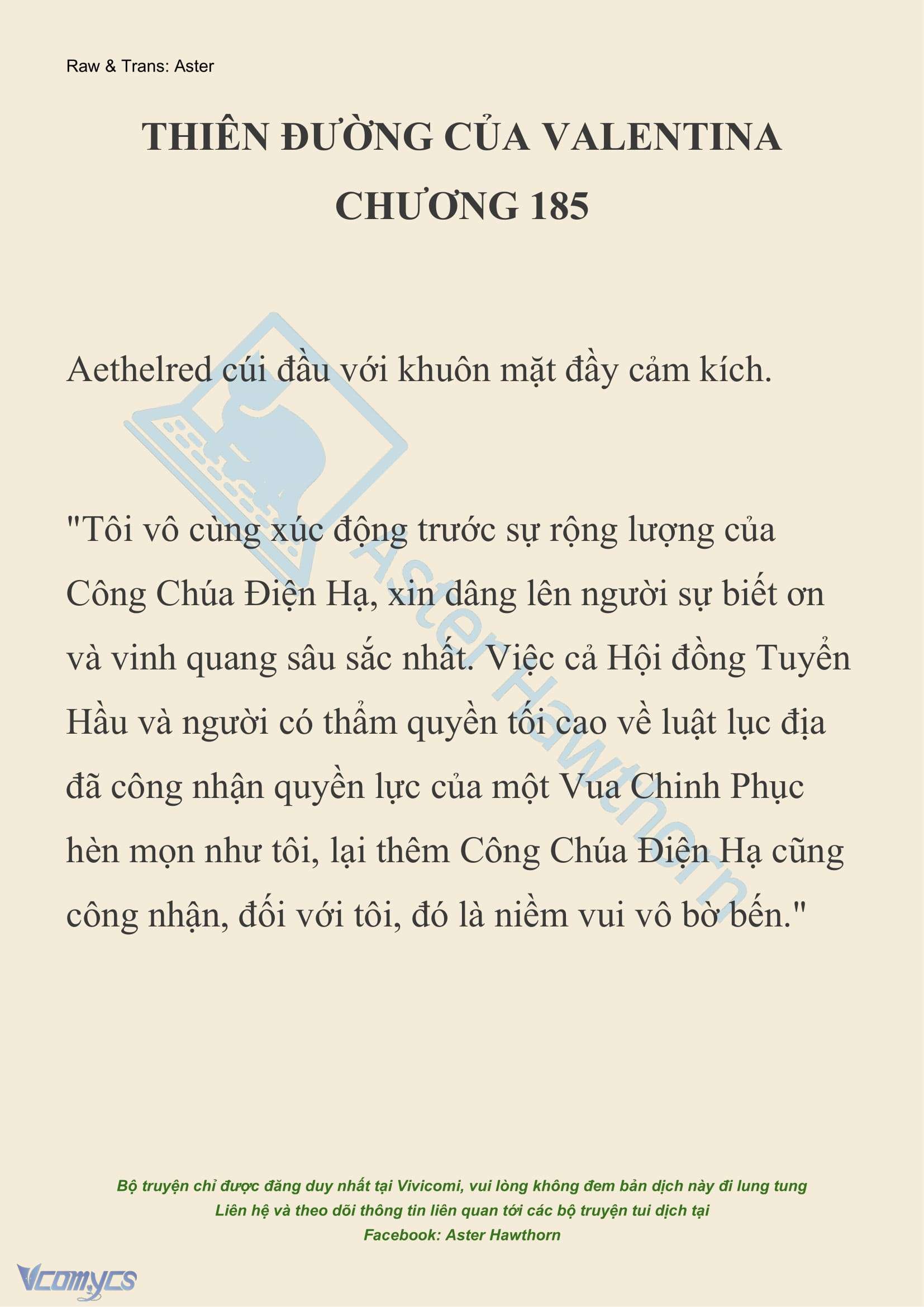 [NOVEL] Thiên Đường Của Valentina Chap 185 - Trang 2