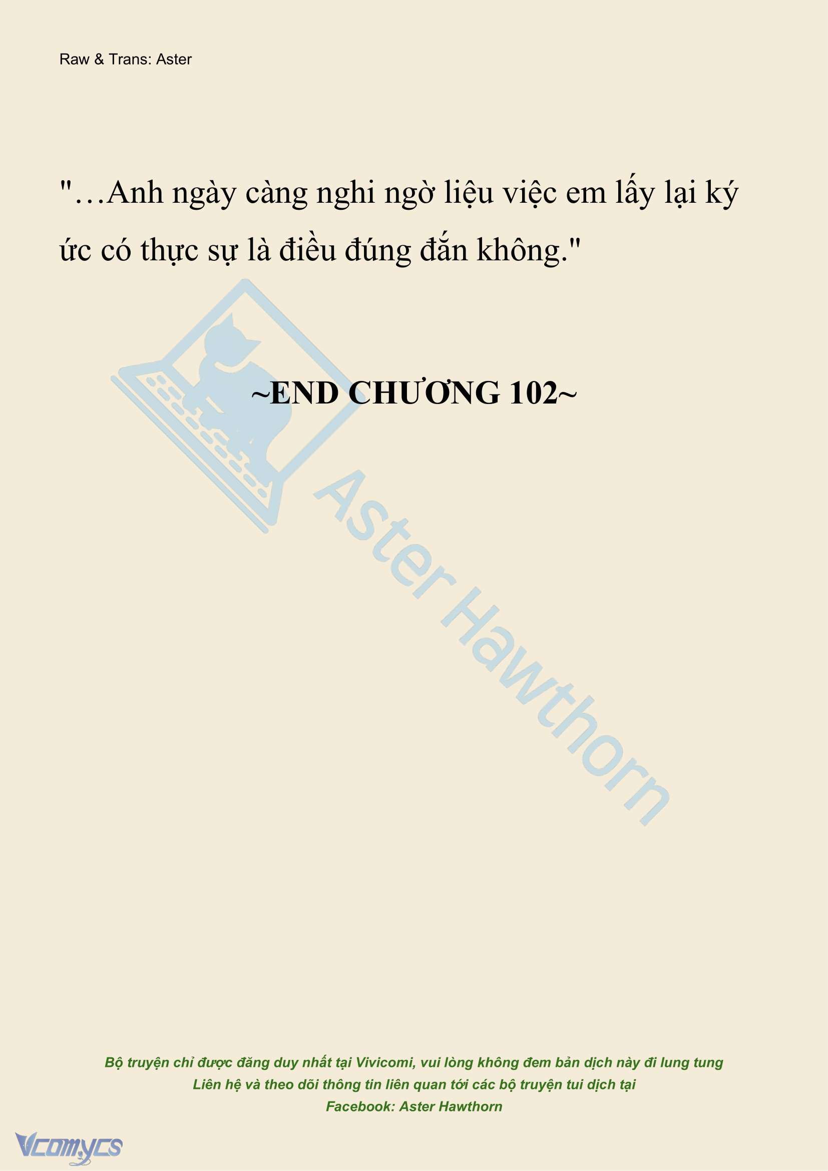 [NOVEL] Người Chồng Thứ N Chap 102 - Trang 2