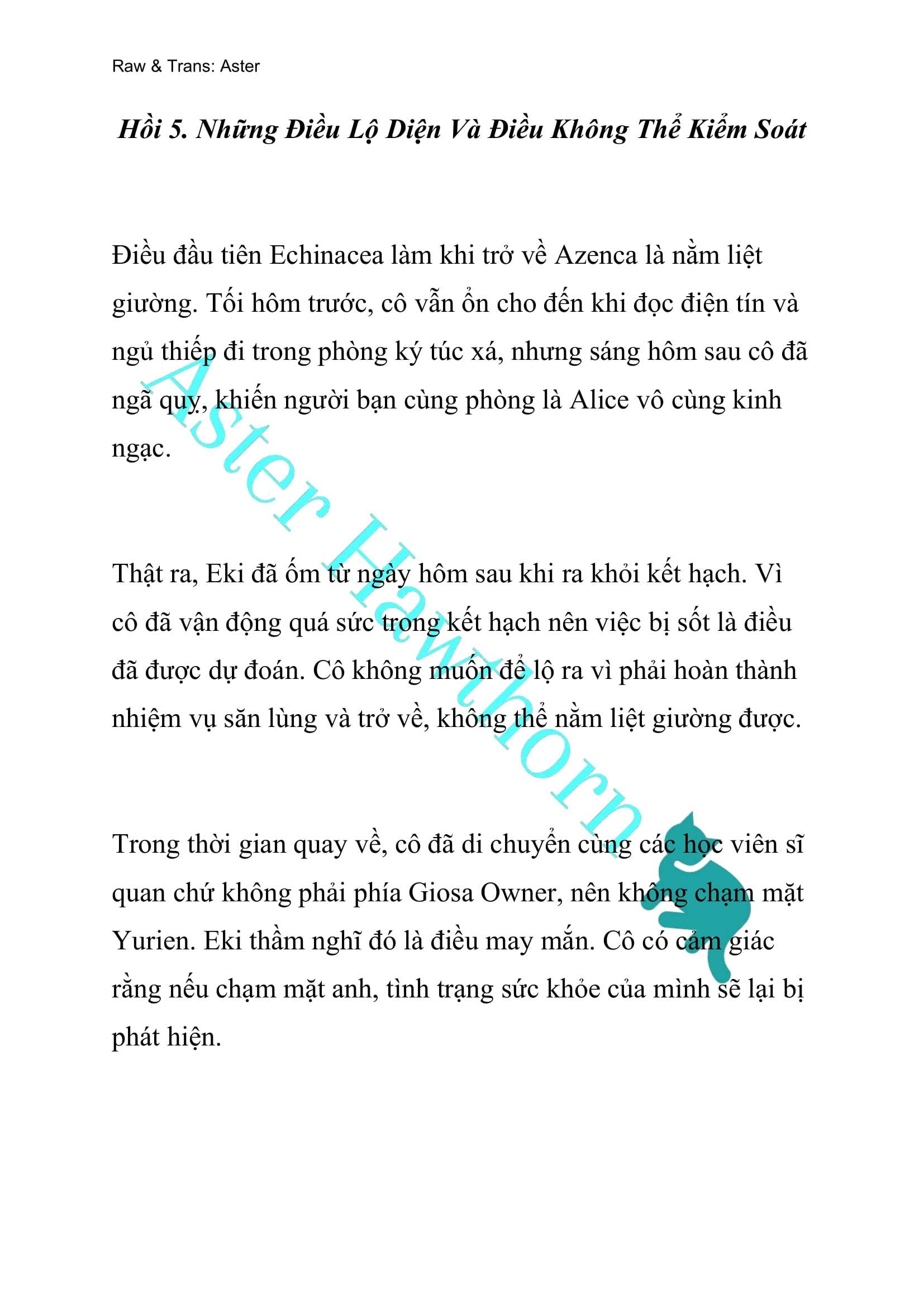 [NOVEL] Đóa Hoa Cầm Kiếm Chap 40 - Next Chap 41