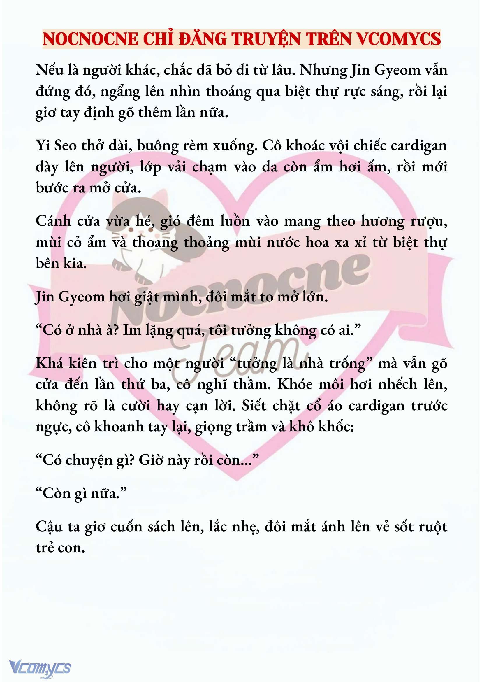 [NOVEL] NGỌN ĐÈN BIỆT VIỆN KHÔNG BAO GIỜ TẮT Chap 14 - Trang 2