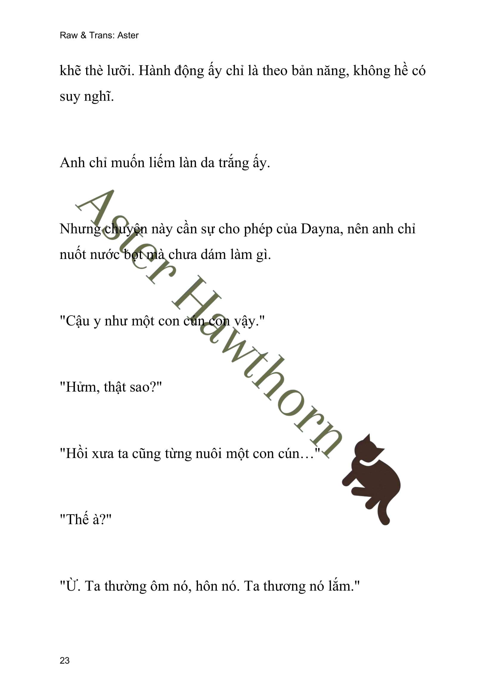 [NOVEL] Ngoại Truyện Cách Để Em Bảo Vệ Anh Chap 30 - Trang 2