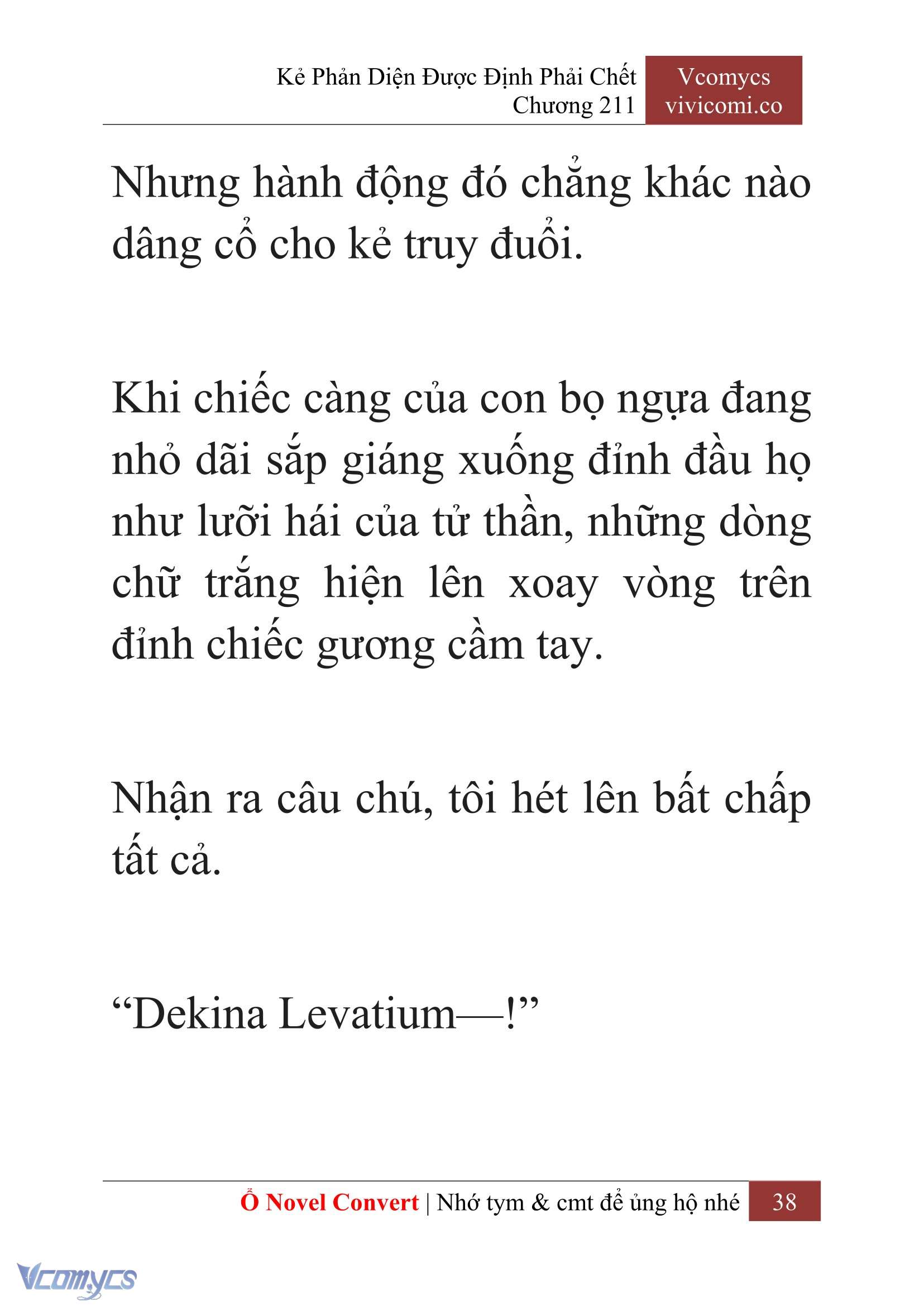 [Novel] Kẻ Phản Diện Được Định Phải Chết Chap 211 - Trang 2