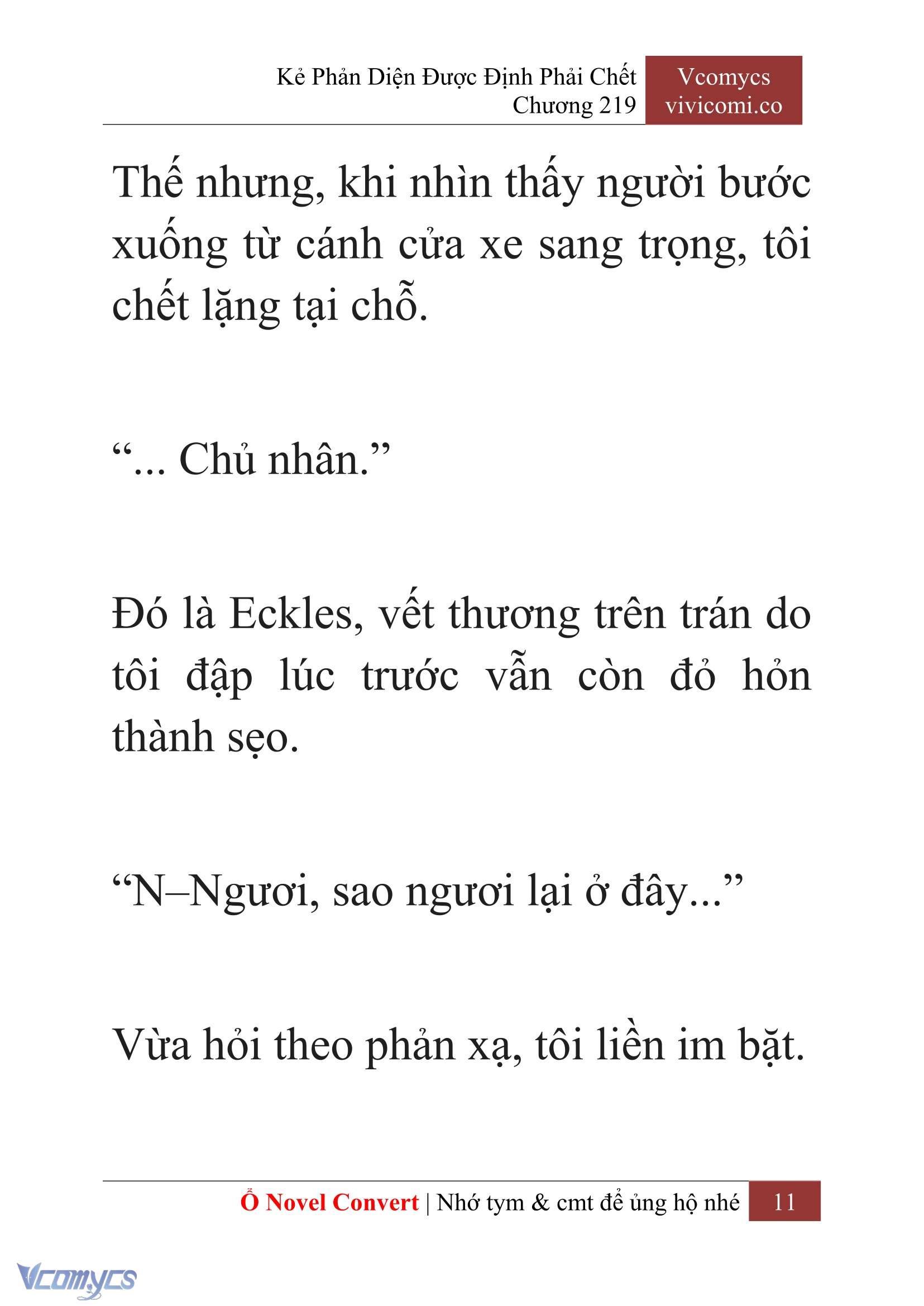 [Novel] Kẻ Phản Diện Được Định Phải Chết Chap 219 - Trang 2