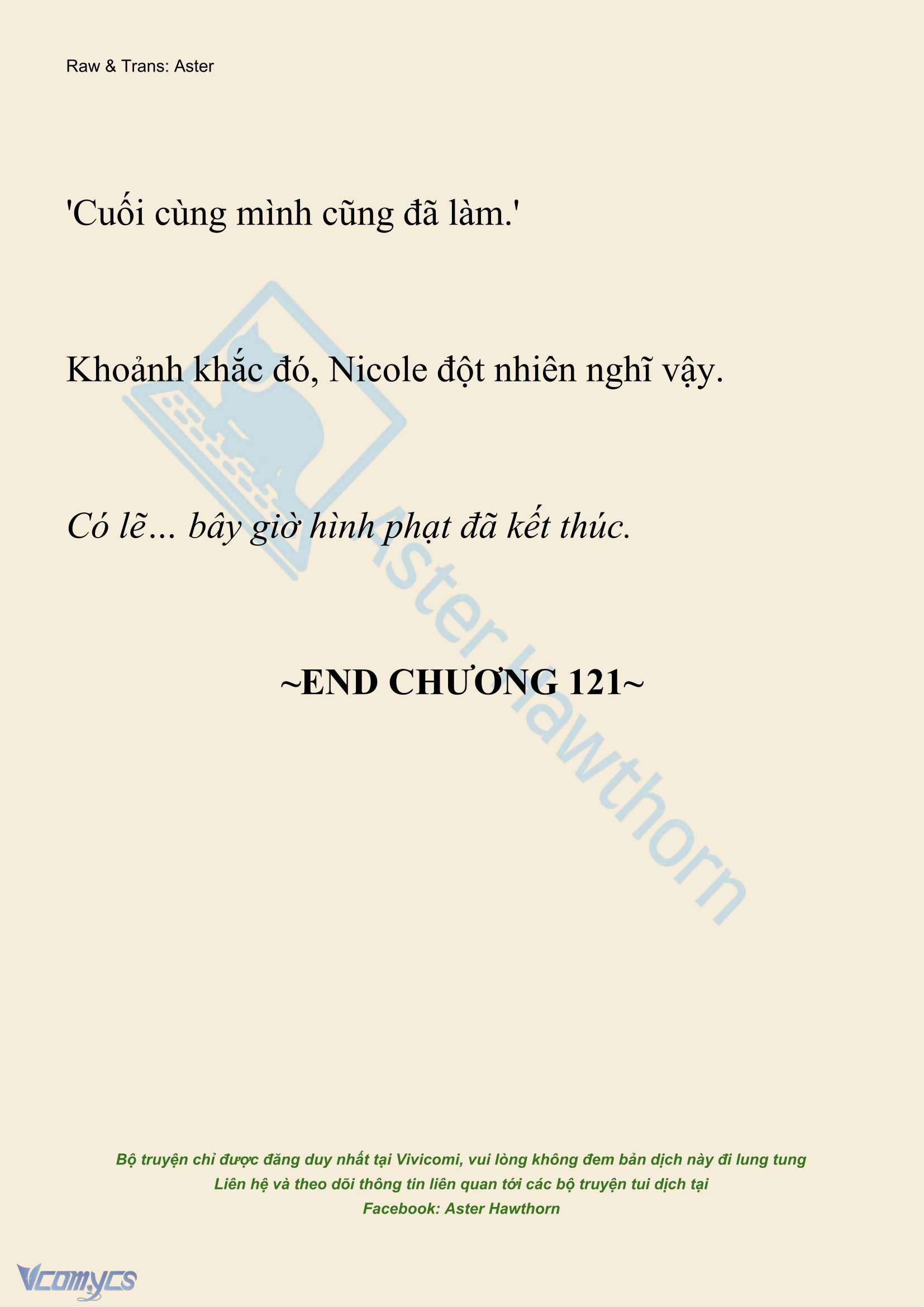 [NOVEL] Giết Cuộc Hôn Nhân Này Chap 121 - Trang 2